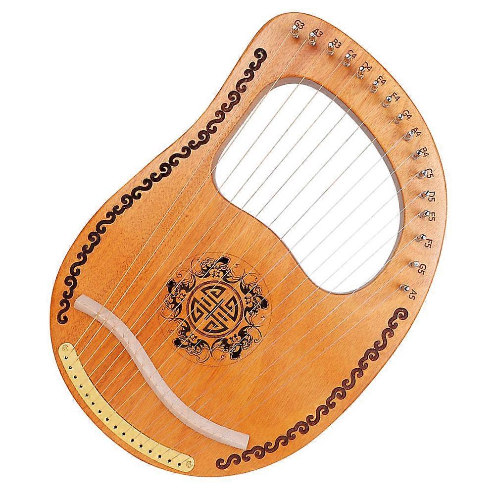 Wooden Harp for Learners, Combining Comfortable Grip and Wonderful Melodic Tones