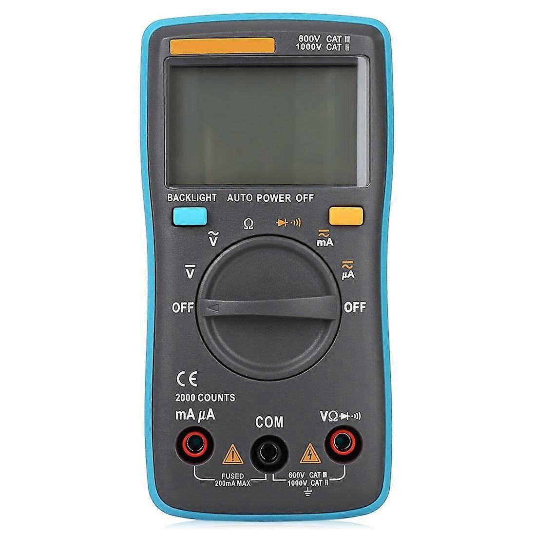 ZT98 CAT III 600V Portable Digital Multimeter