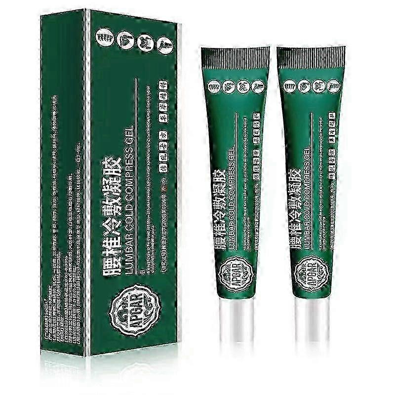 1-3X Lumbar Type Cold Compress Gel, Cooling Gel for Muscles and Joint Pain Relief, Lumbar Cold Compress Gel for Lumbar Spine A