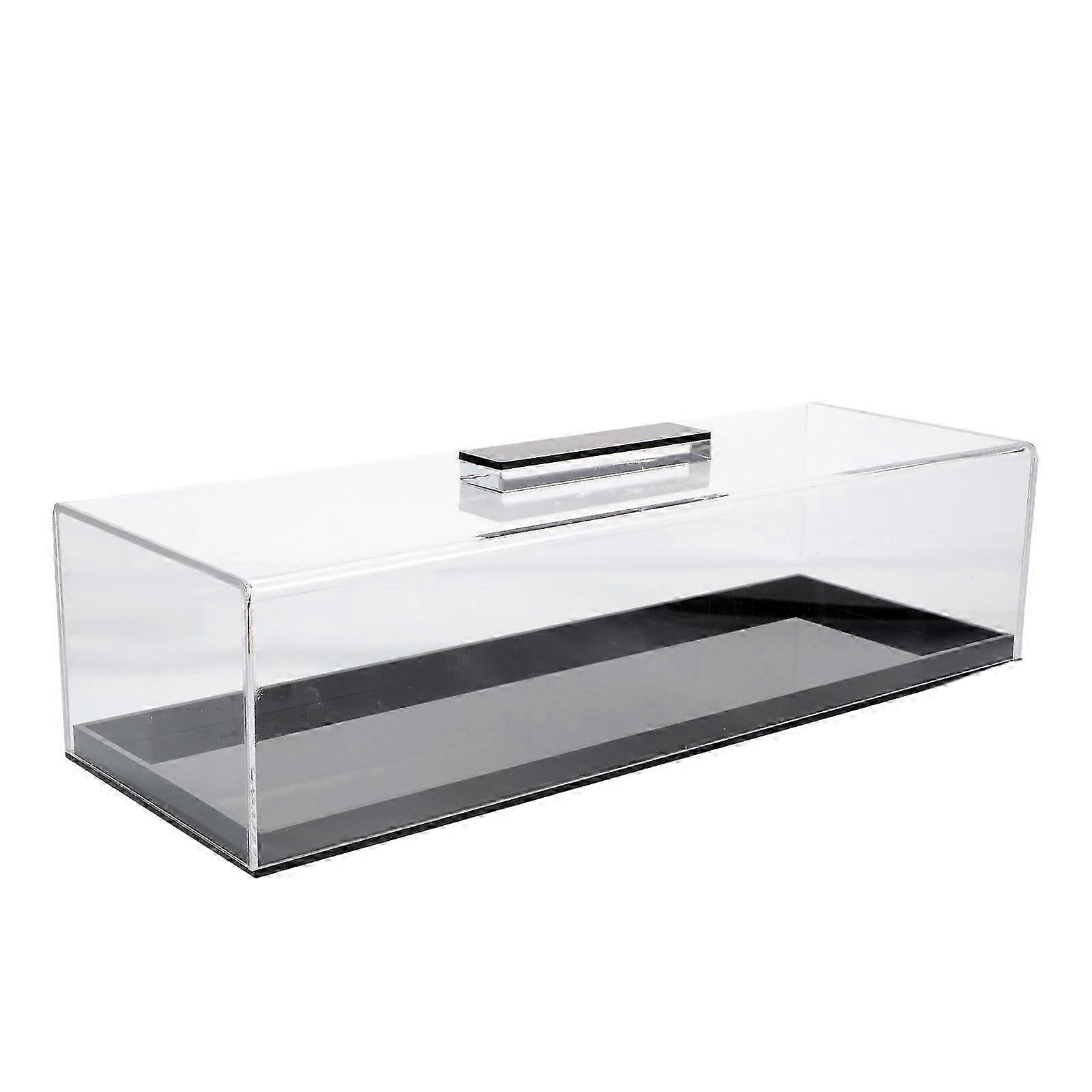 Rectangular Acrylic Cake Stand With Lid Multifunctional Dessert Tray For Cakes Cake Plate Bread Storage Container Cake Holder With Lid