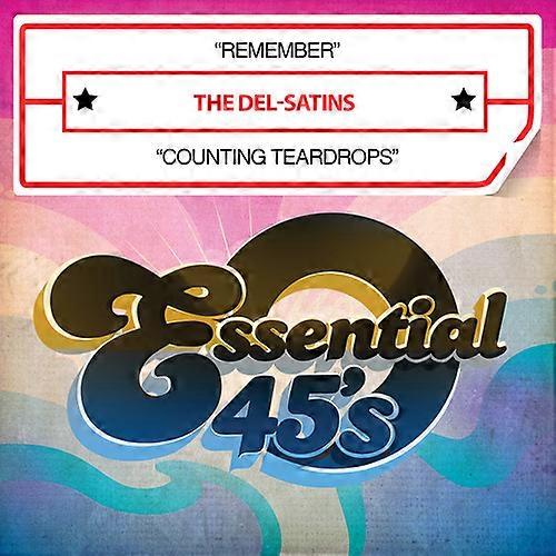 Del-Satins - Remember / Counting Teardrops [CD5 Maxi-SINGLE] Importacin USA