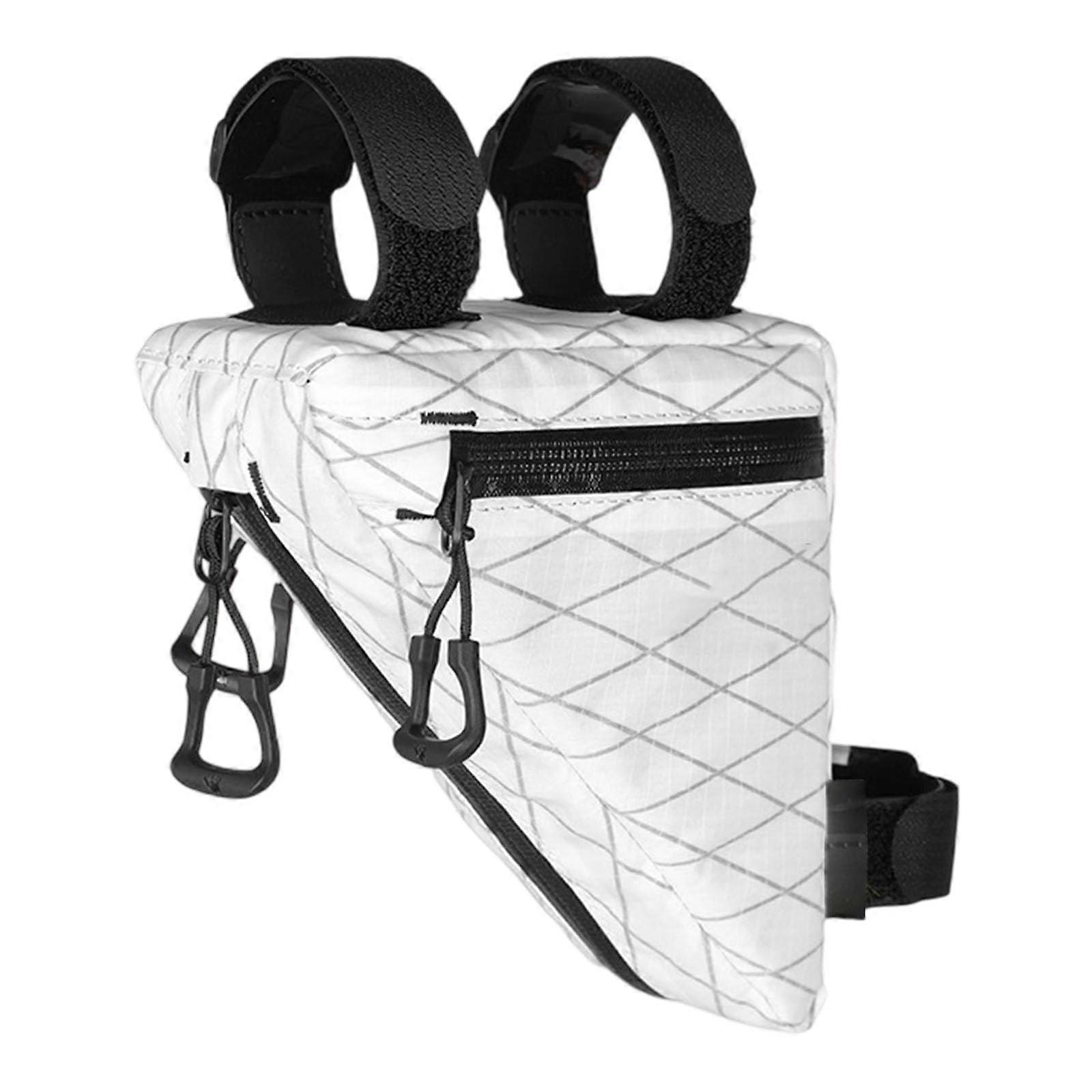 Triangular Bike Frame Bag Front Tube Bag Easy Install Bicycle Accessory Model Bhd0019ve