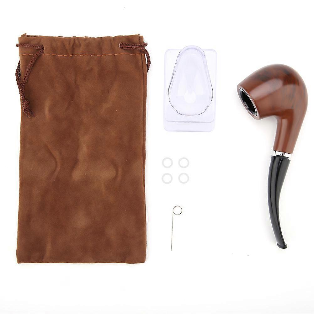 Langlebige hölzerne Rauchpfeife Zigarette Zigarrenpfeife mit Filter Rauchen Geschenk