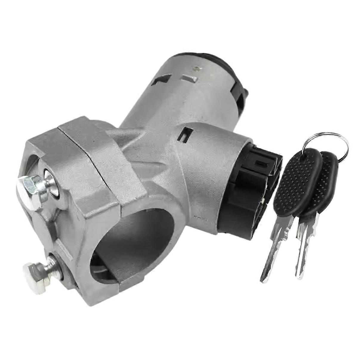 New Ignition Lock Cylinder & Switch Key for
