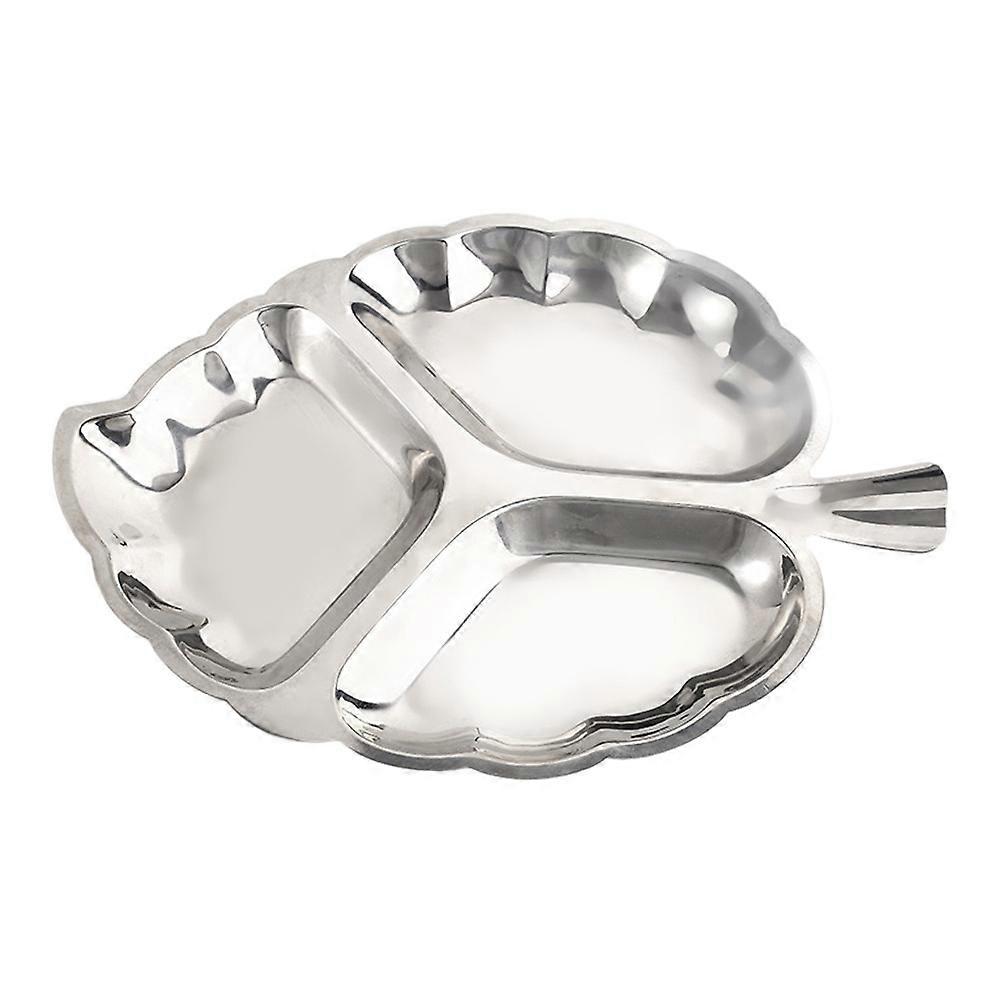 Fruit Dessert Serving Tray 1Pack Retro Style Stainless Steel Ideal For Home Use And Events With Efficient Snack Classification