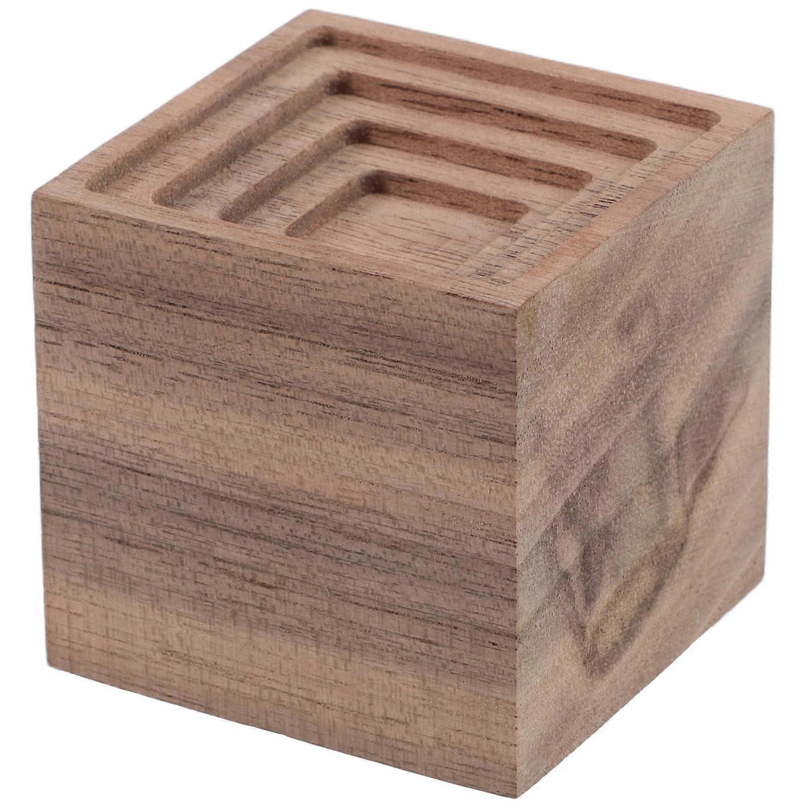 Natural Walnut Wood Essential Oil Diffuser for Home Aromatherapy – Calming Scent, Fragrance, Wood Block Decor for Relaxation and Air Freshening