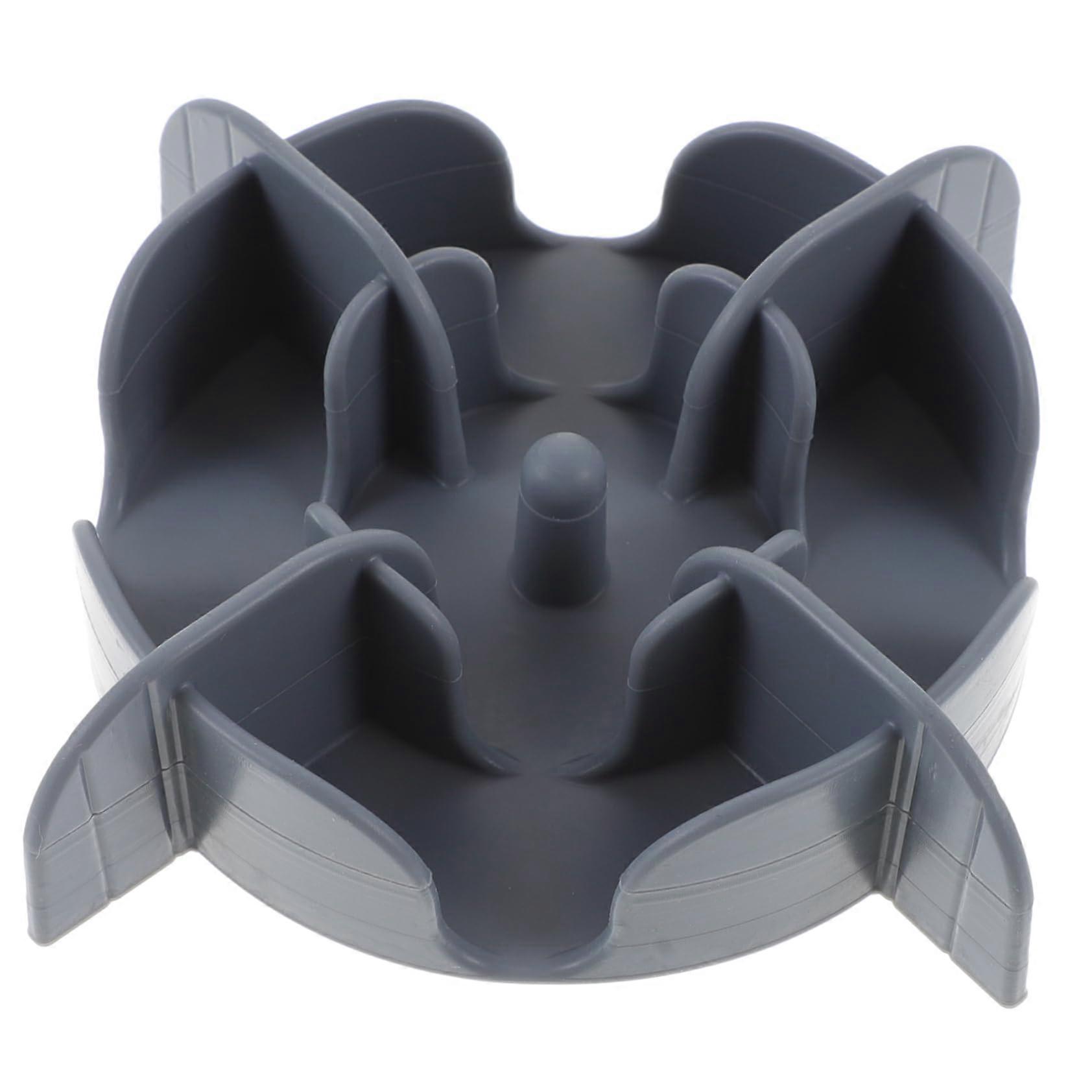 Slow feeding bowl for puppies, antigulping insert made of foodgrade, nonslip material