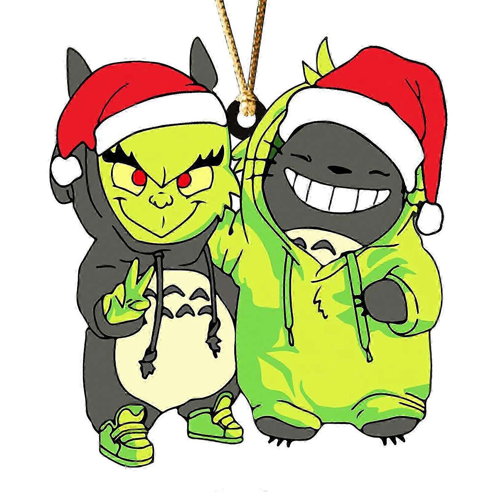 Grinch Christmas Ornaments Set - Jack Tree Decorations