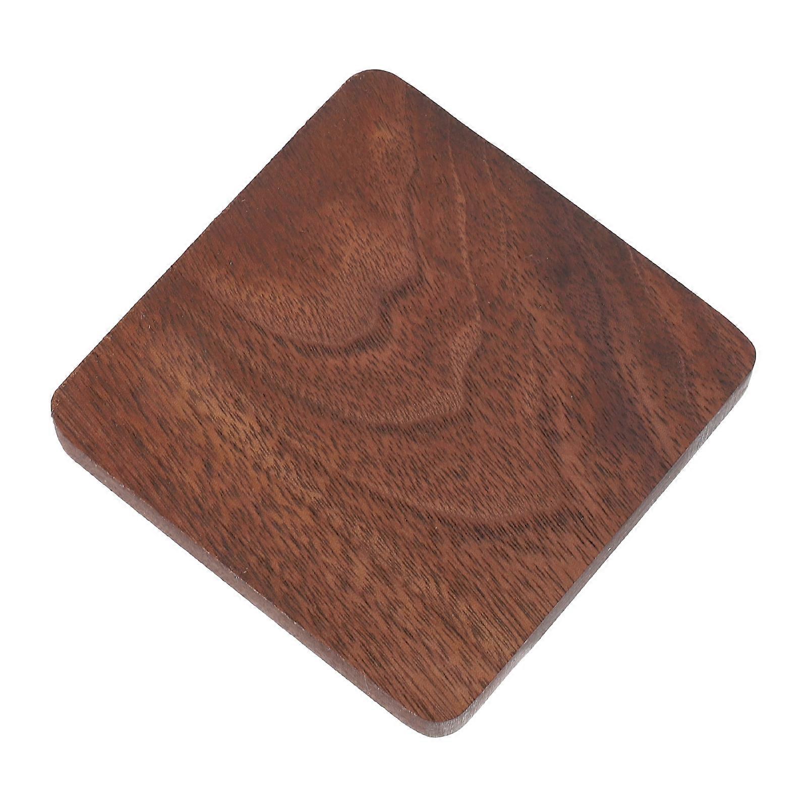 Brown Antiskid Cup Mat for Home Use Decorative Table Protector Mat 7.5 inch diameter