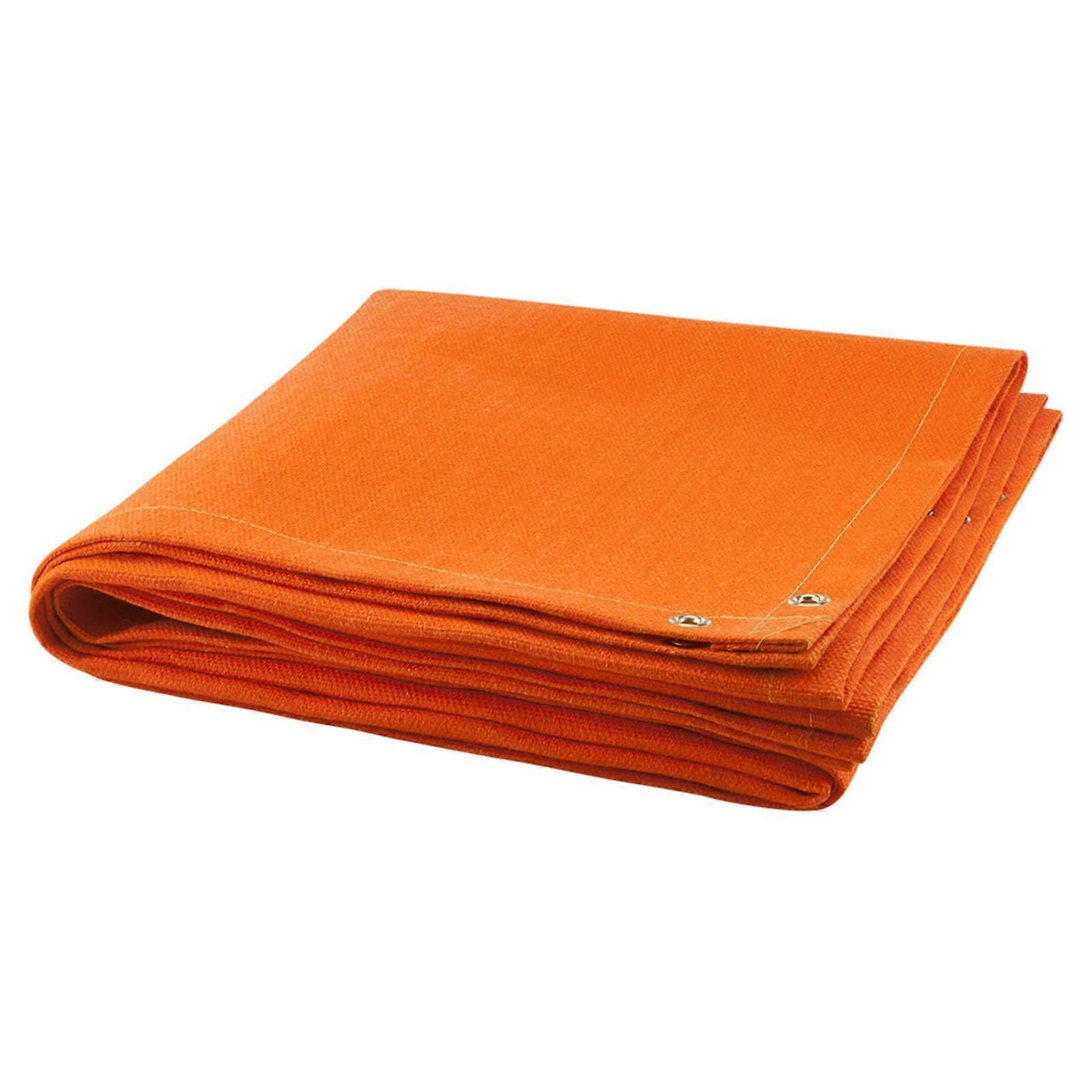 Fireproof Welding Blanket with Eyelets, Resistant up to 1000°C, 2.4x2.4m