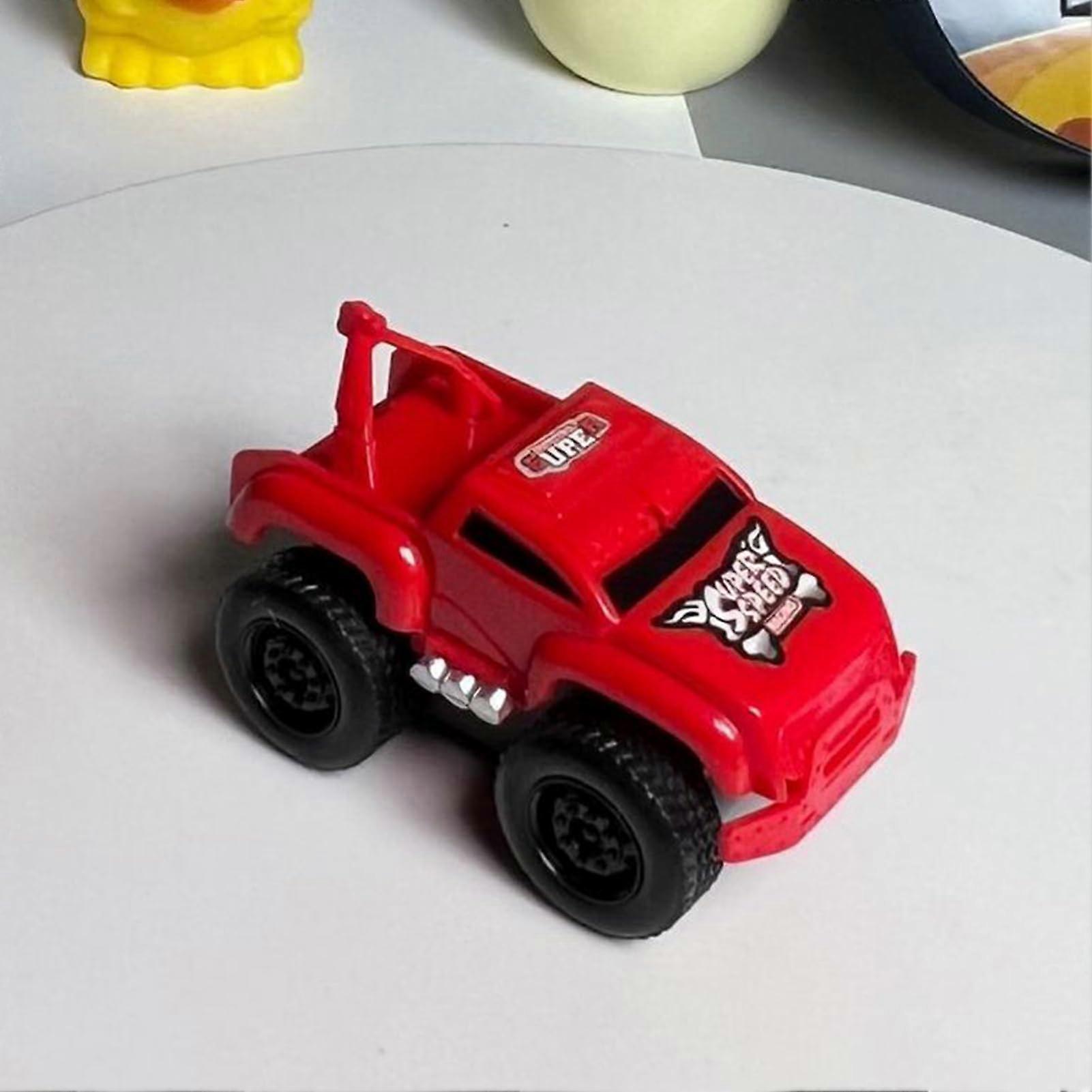 Magnetic Wall Climbing Car - ABS Anti-Gravity Toy, Inertia-Driven Wall Vehicle, Red, Retractable and Friction-Powered