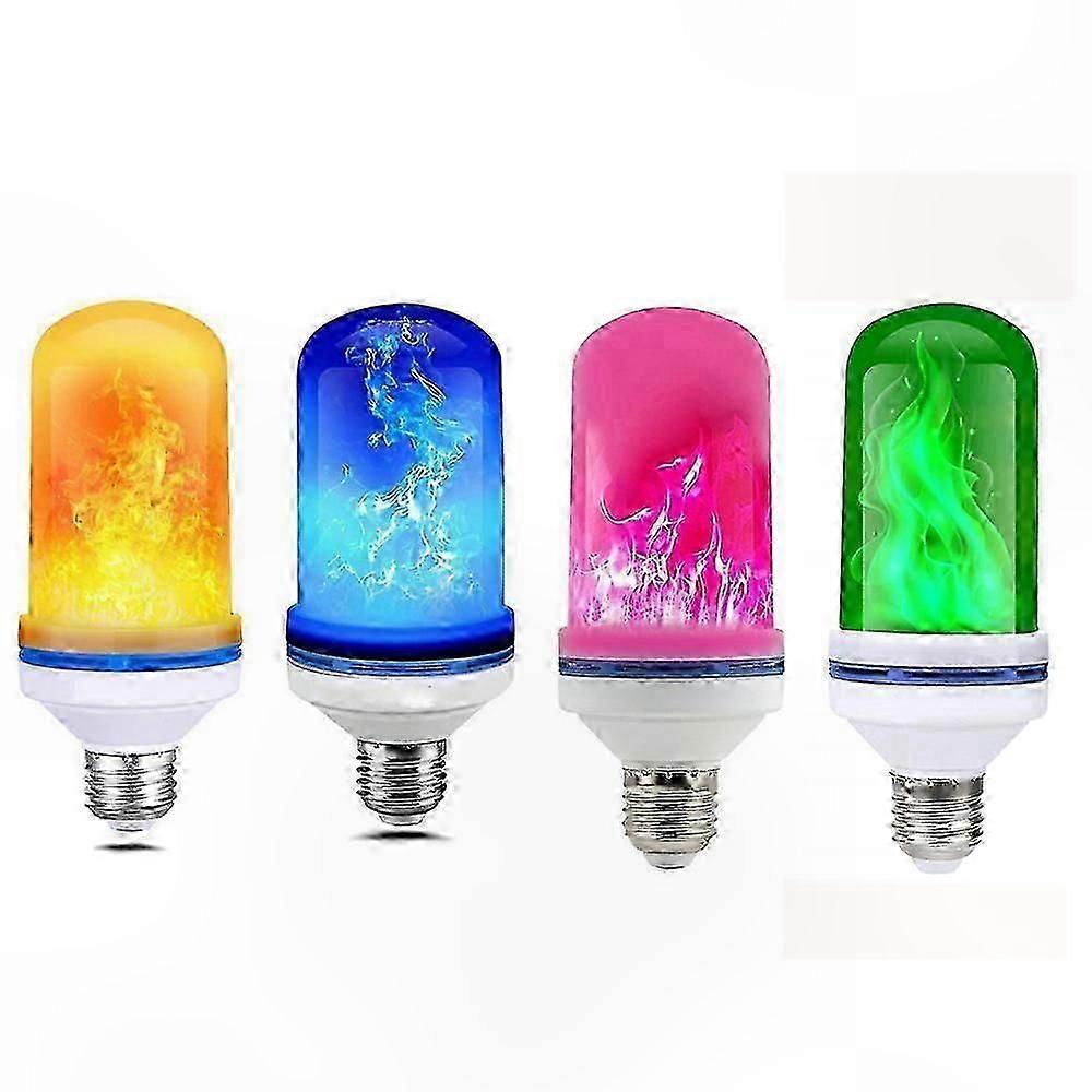 E26 LED Bulb with Gravity Sensor, Flame Effect for Holiday Decorations