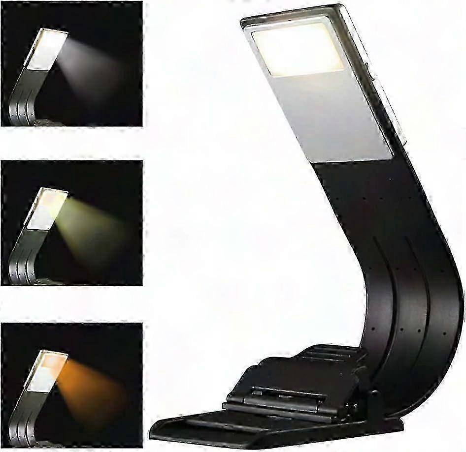 LED Reading Lamp for Bed - 3 Color Adjustable Book Light for Night Reading