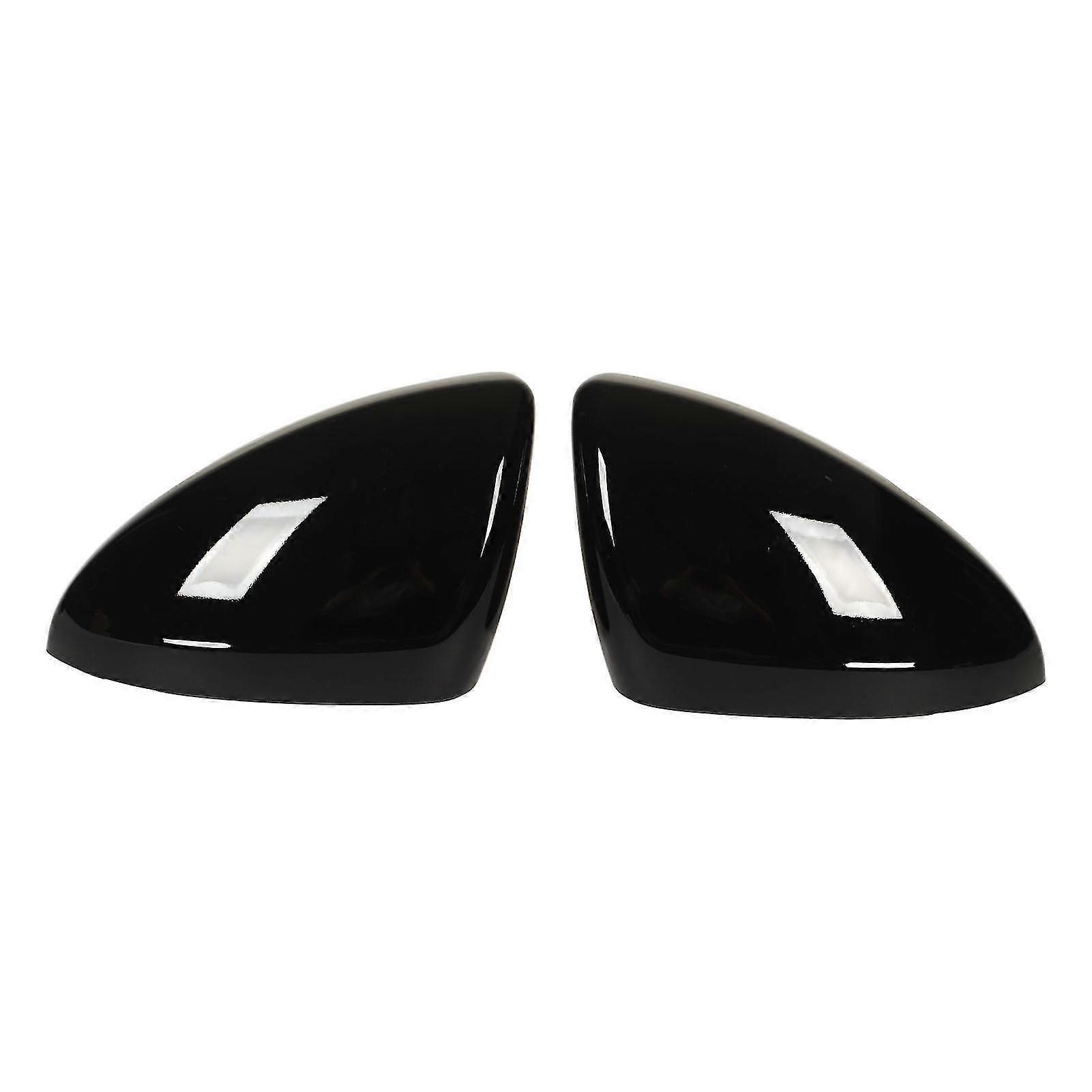 Glossy Black Door Mirror Cap - Rearview Mirror Cover for Chevy Cruze Models 2017-2019