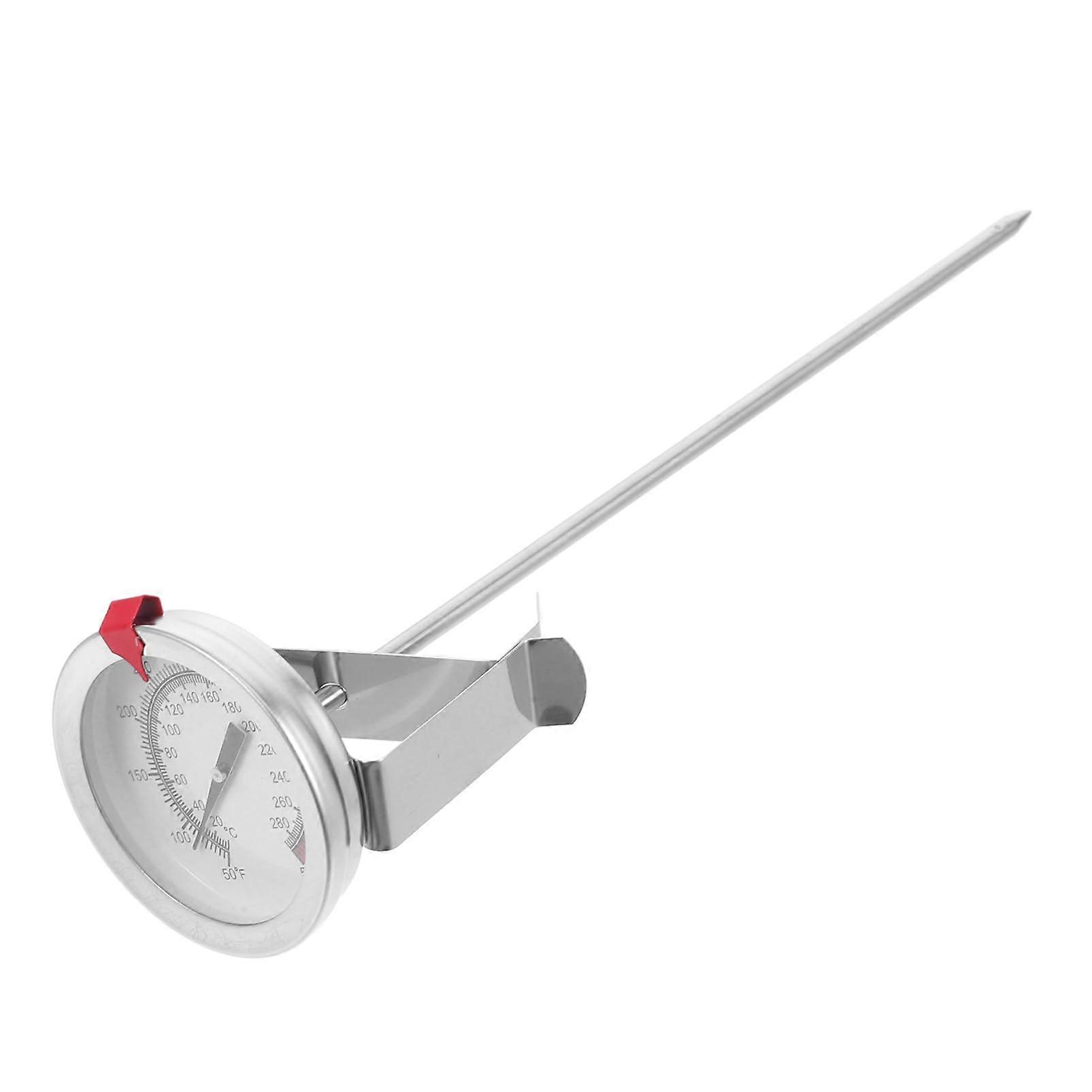 Candy Thermometer for Frying Oil with Pot Clip Accurate Temperature Readings for Cooking