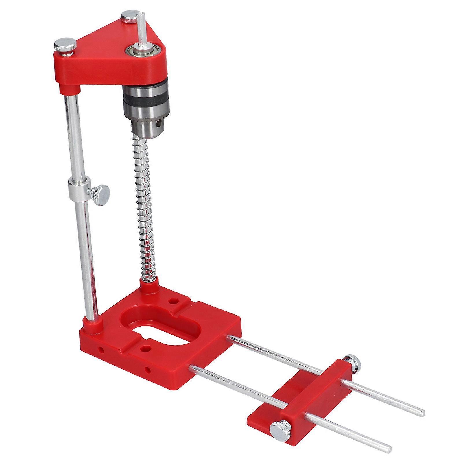 Portable Drill Guide Woodworking Drilling Accurate Locator Template Tool Adjustable Kit