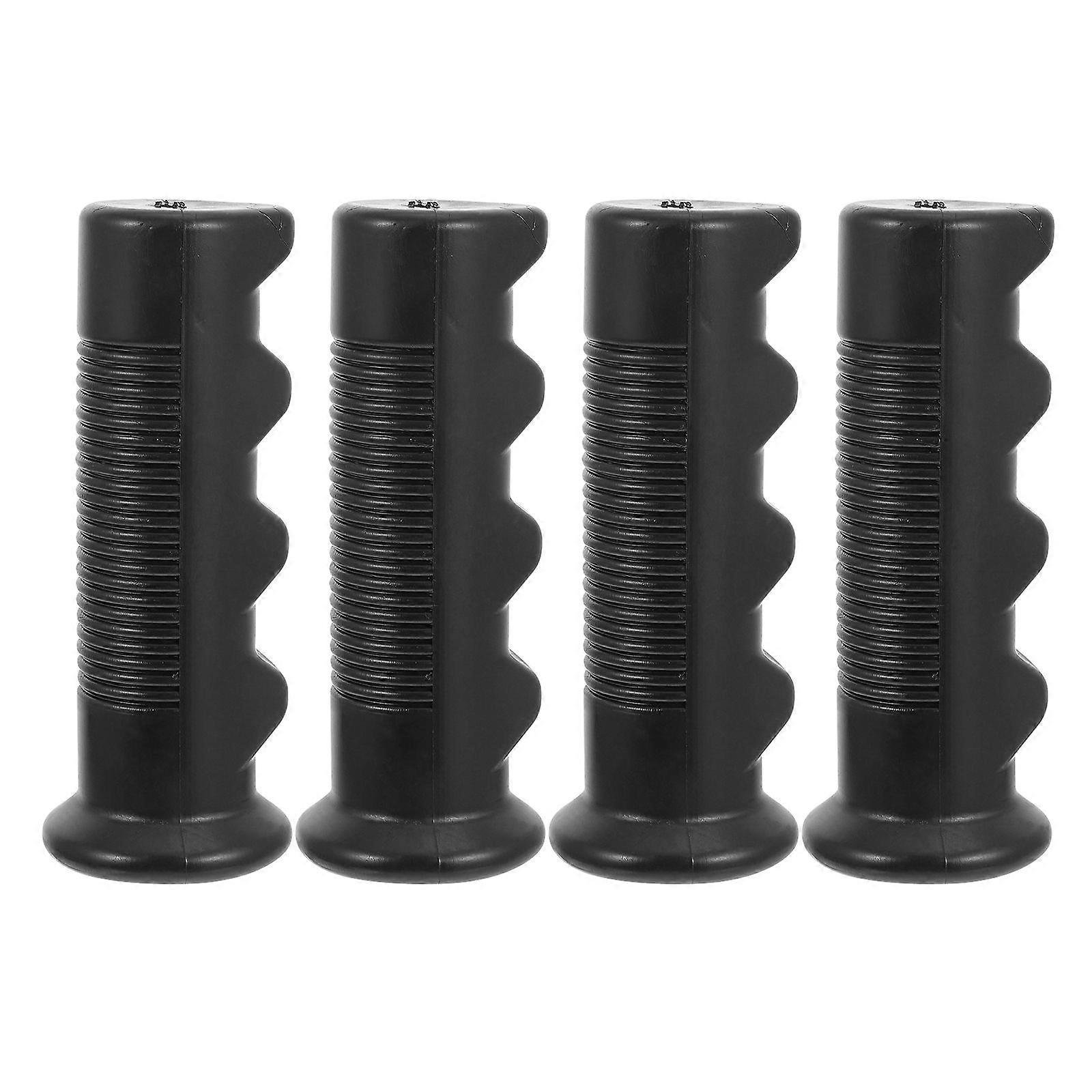 4pcs Trolley Cart Handle Cover Anti-slip Hand Protector Rubber Handle Grip