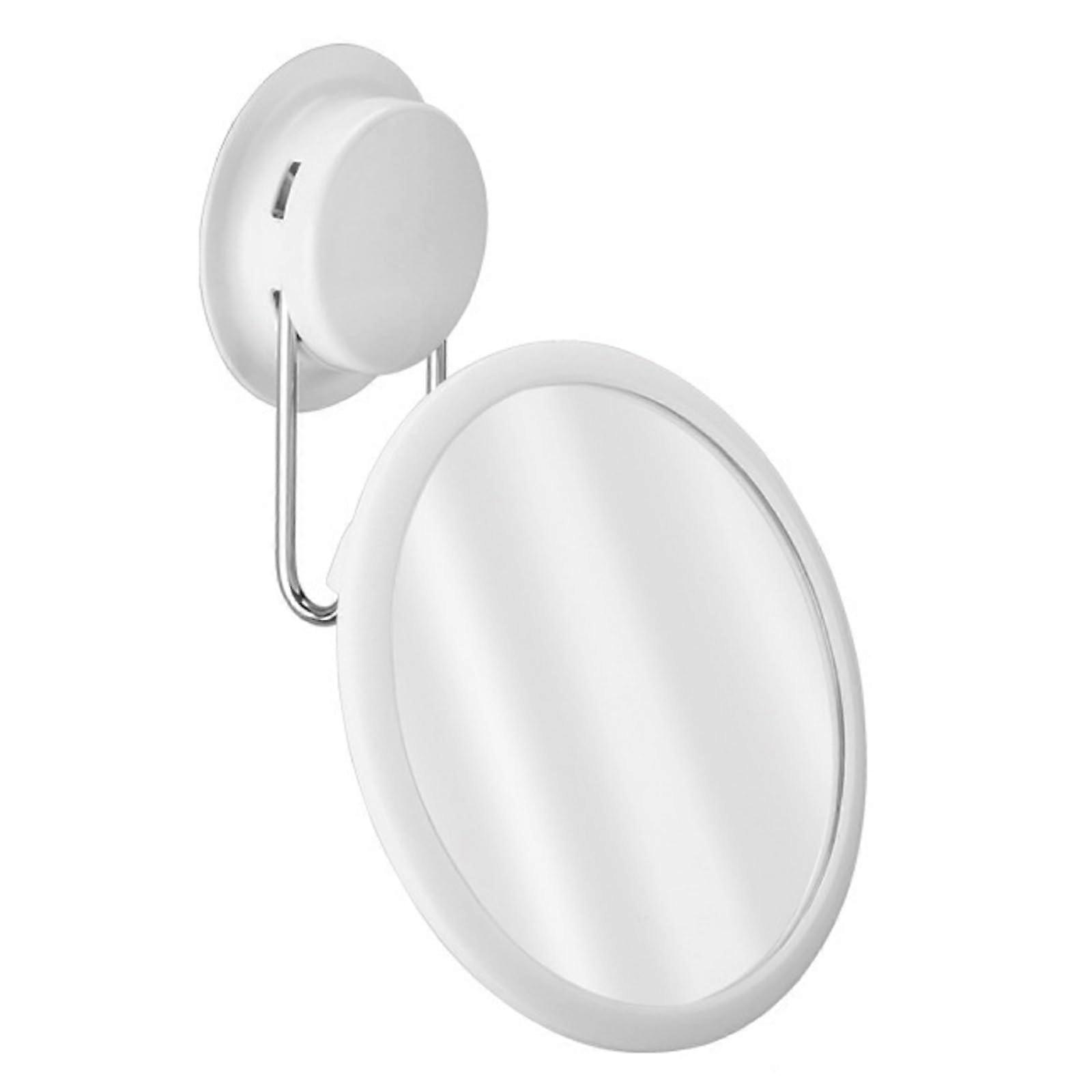 Wall Mounted Cosmetic Mirror, Shower Mirror with Suction Cup, 360 Degree Rotating Folding Makeup Mirror, Nopunch Makeup Mirror