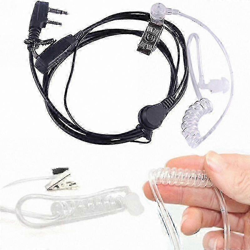 Professional 2 Pin Earpiece Microphone for Security Radio Communication