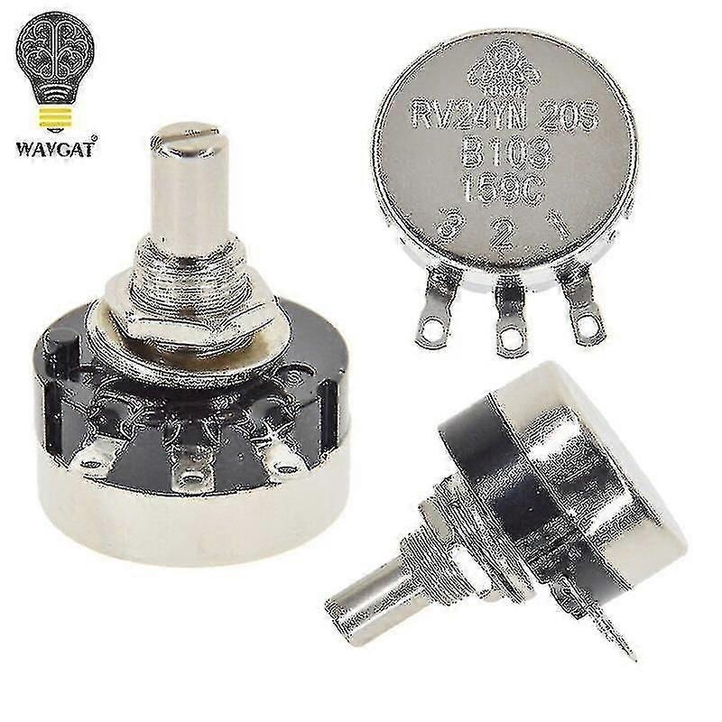 101-504 10k 500k 200k 100 Ohm Potentiometer, RV24YN20S Series for Electronic Projects