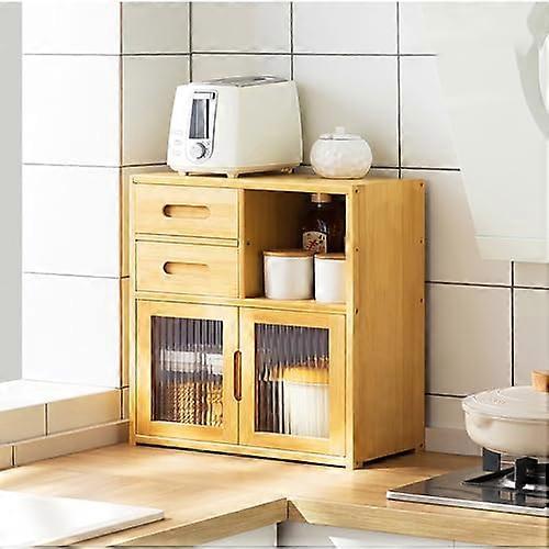 Tabletop Storage Cabinet Kitchen Cupboard Sideboard Multilayer Rack 42*23*48cm Ref: 3285