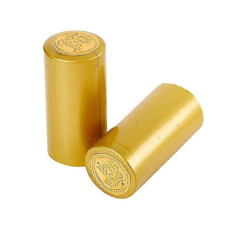 100pcs Heat Shrink Capsules for Wine Bottles - Sealing Shrinkable Caps for Wine Bottle Tops