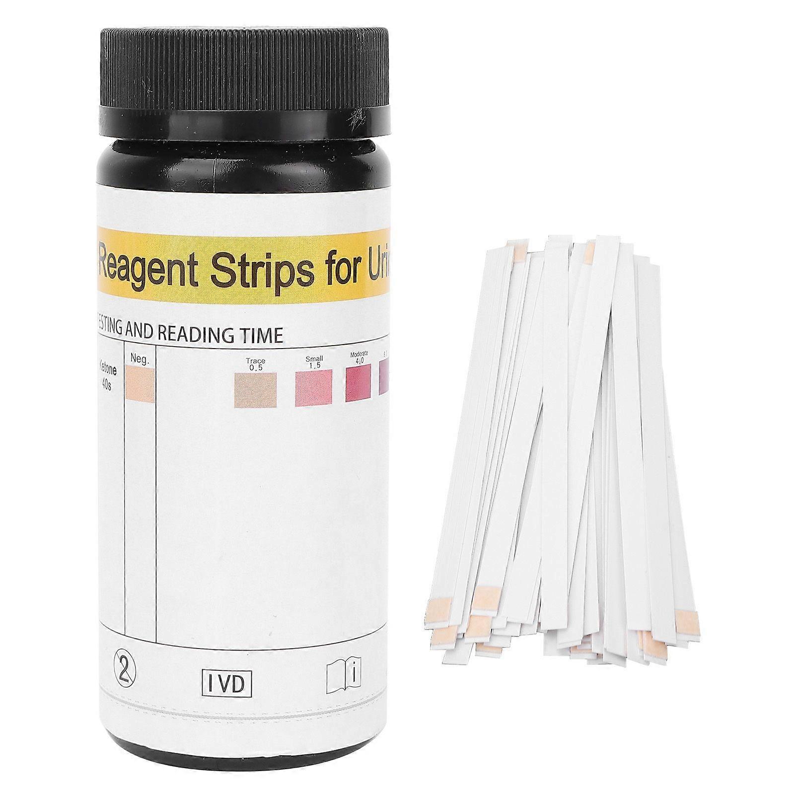 50pcs Keton Urin Teststreifen genaue Ketone Level Measure Home Urinanalyse Teststreifen