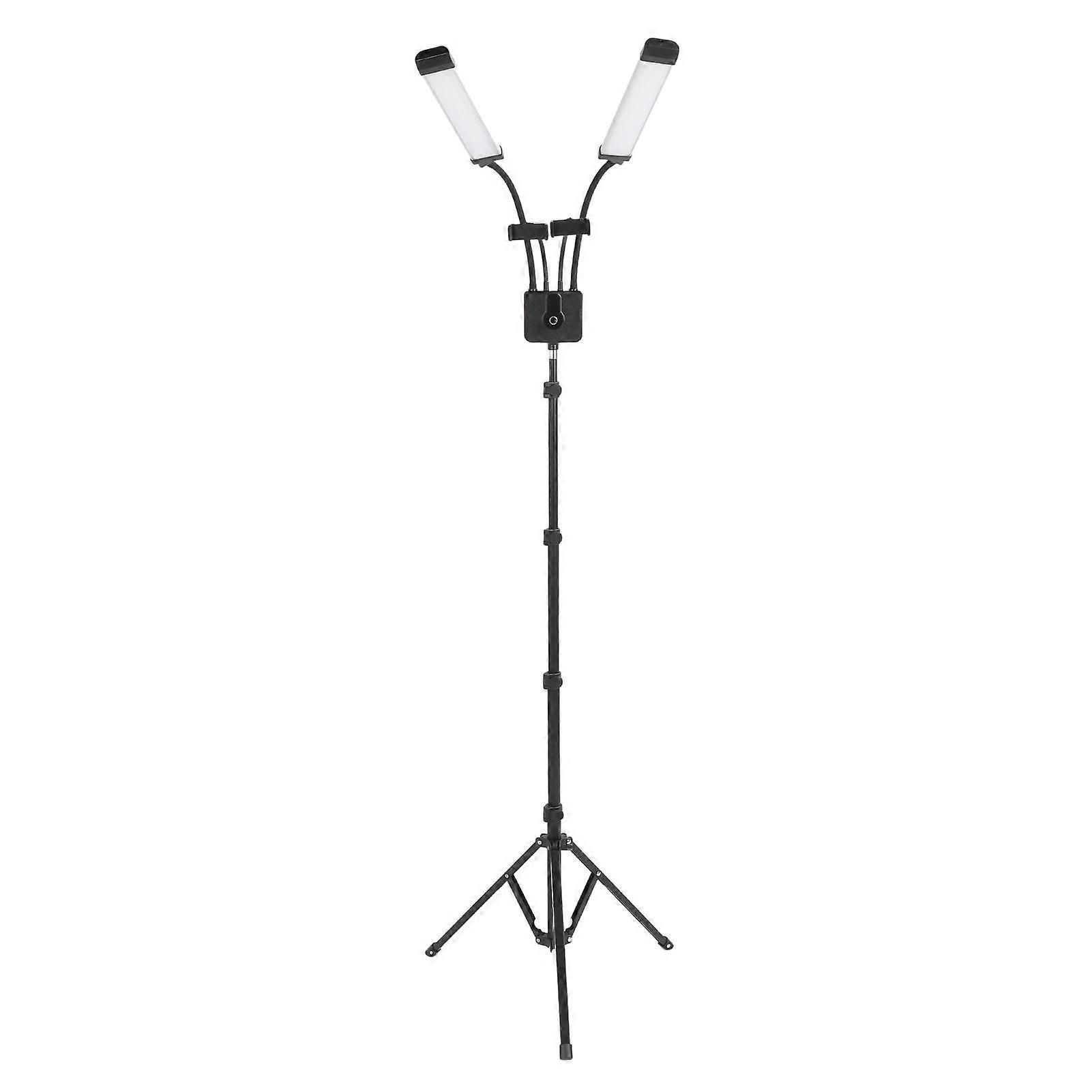 LED Video Light Kit 45W, 3200K-5600K, Adjustable Tripod 164.85cm