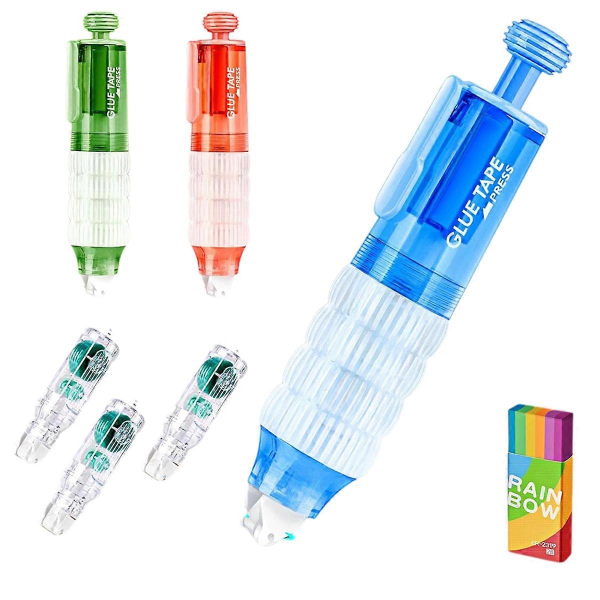 Scrapbook Tape Runner, Upgraded Replaceable Inner Double Sided Tape for Crafts