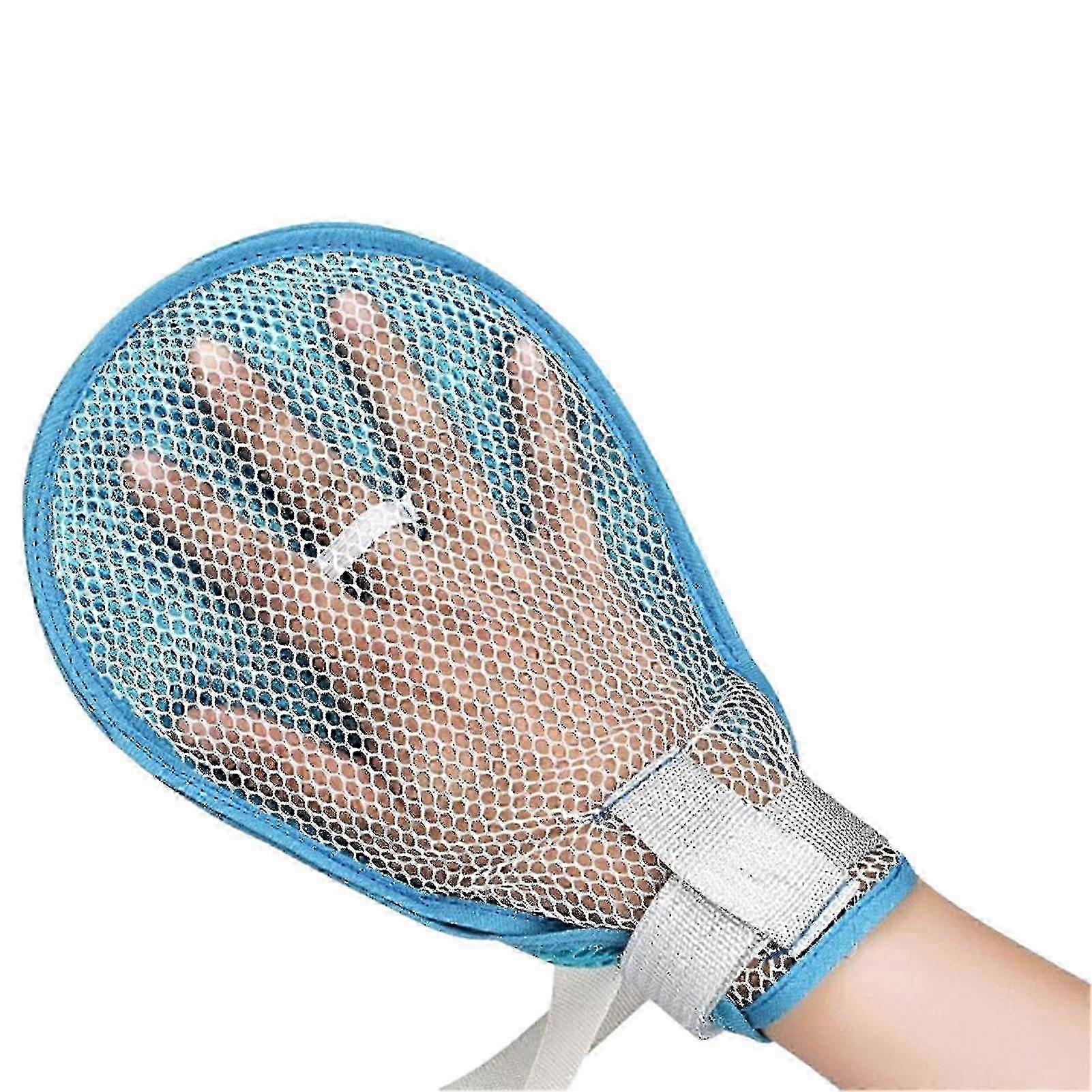Anti Scratch Restraint Gloves Adjustable Safety Mitts For Elderly