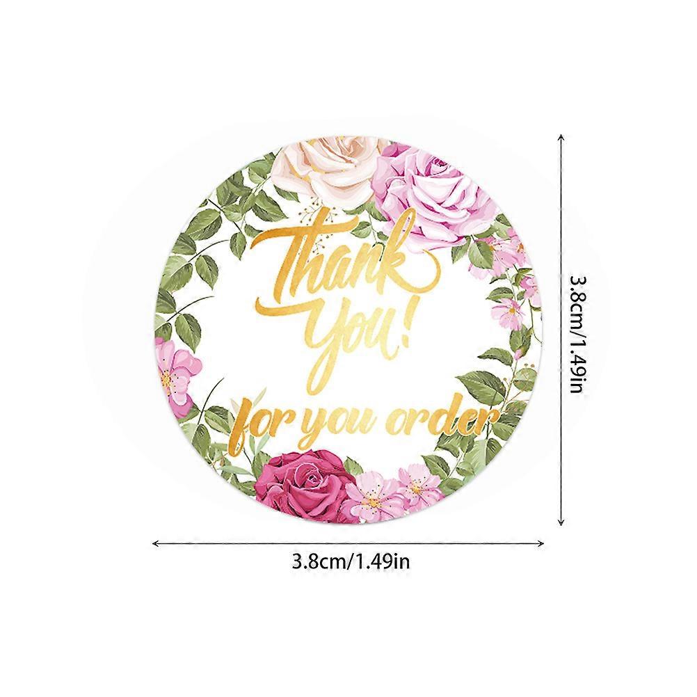Sealing Stickers For Candy Bags And Biscuit Bags With Colorful Patterns In 3.8X3.8cm Size 500 Per Roll