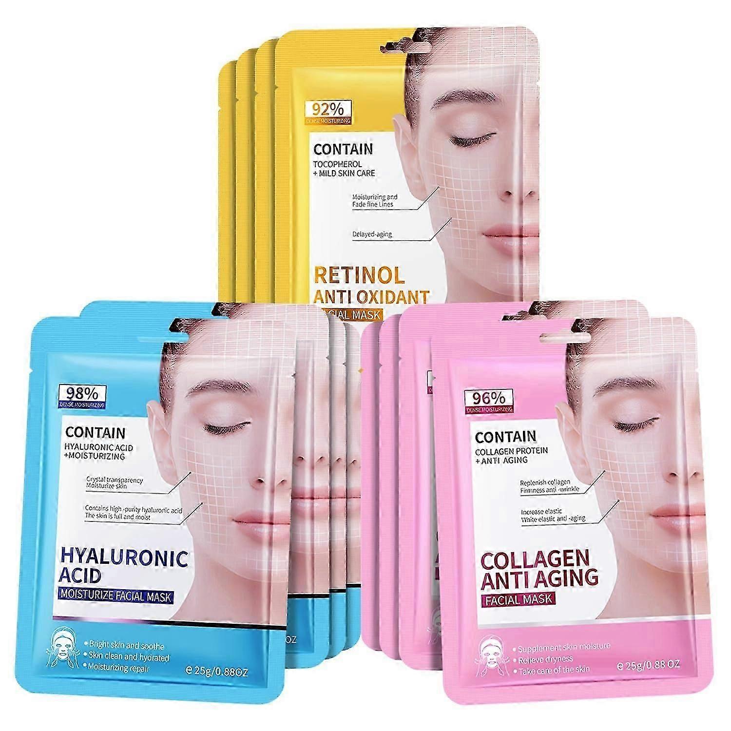 10 stk Collagen Face Mask Overnight Deep Moisture Biodance