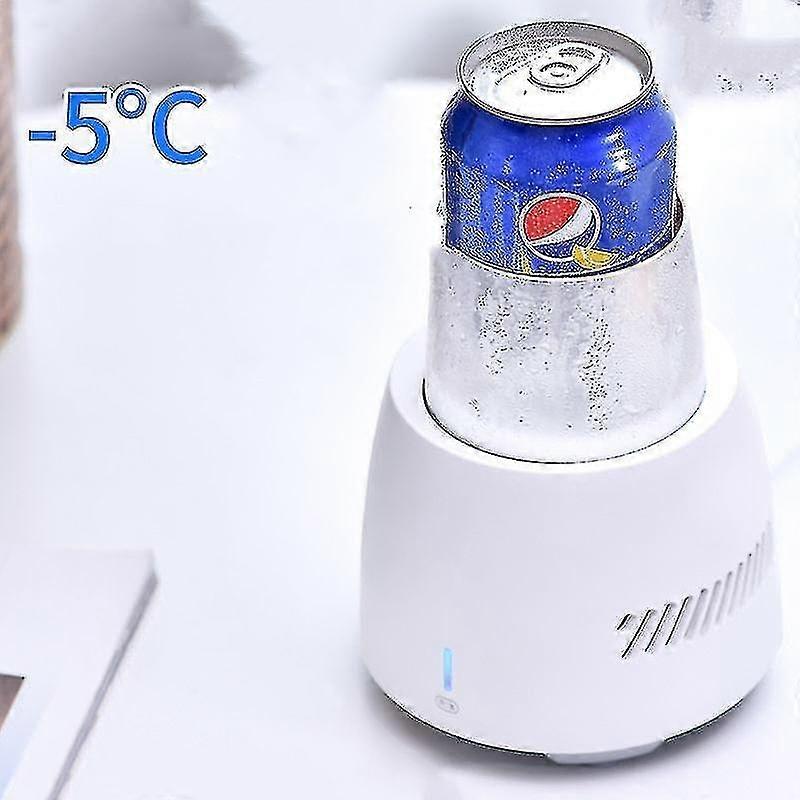 Freezer 350ml Refrigerator 12v Dormitory Student Quick Freezer Mobile Beverage Freezer (white/black)