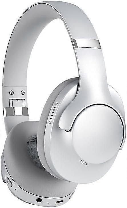 Head-mounted wireless 5.4 bluetooth smart headset, long endurance all-inclusive ear ANC active noise reduction headset, suitable for iphone Android-Si