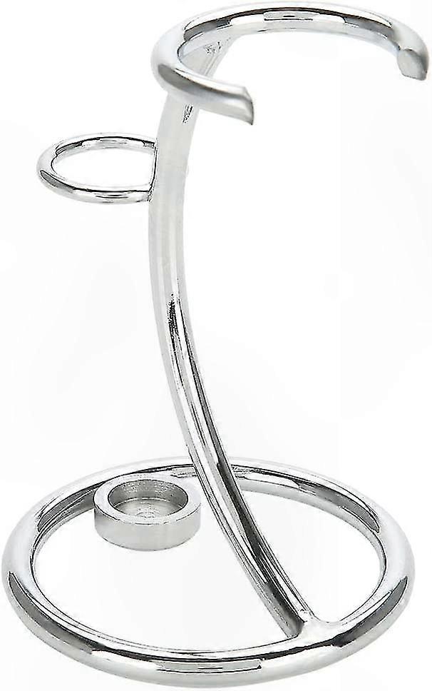 Stainless Steel Shaving Brush Stand for Men