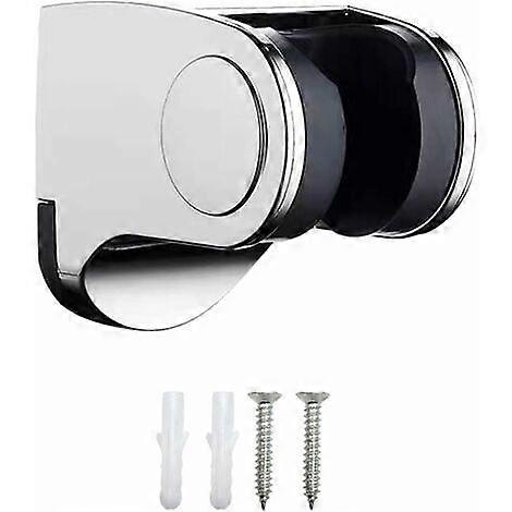 Silver Shower Head Holders Adjustable Shower Wall Mounted Shower Bracket, Used to Fix Show