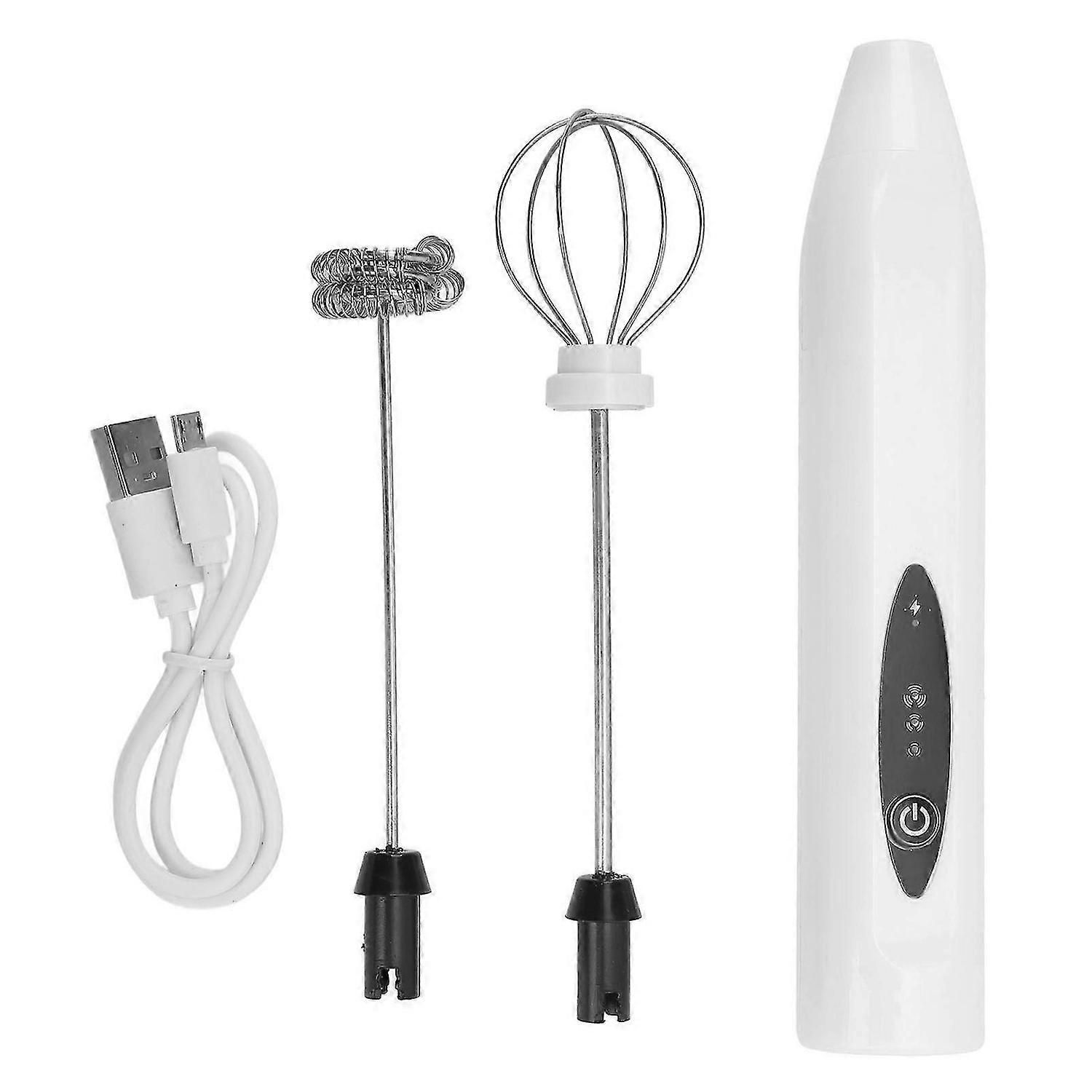 2025 أحدث طراز خلاط كهربائي محمول USB شحن مقبض مضاد للانزلاق