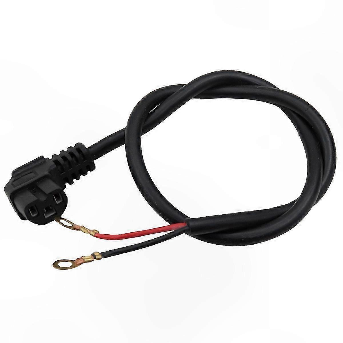 Extended Elbow Charging Cable for Electric Scooter Power Connector Socket 160cm Replacement Part