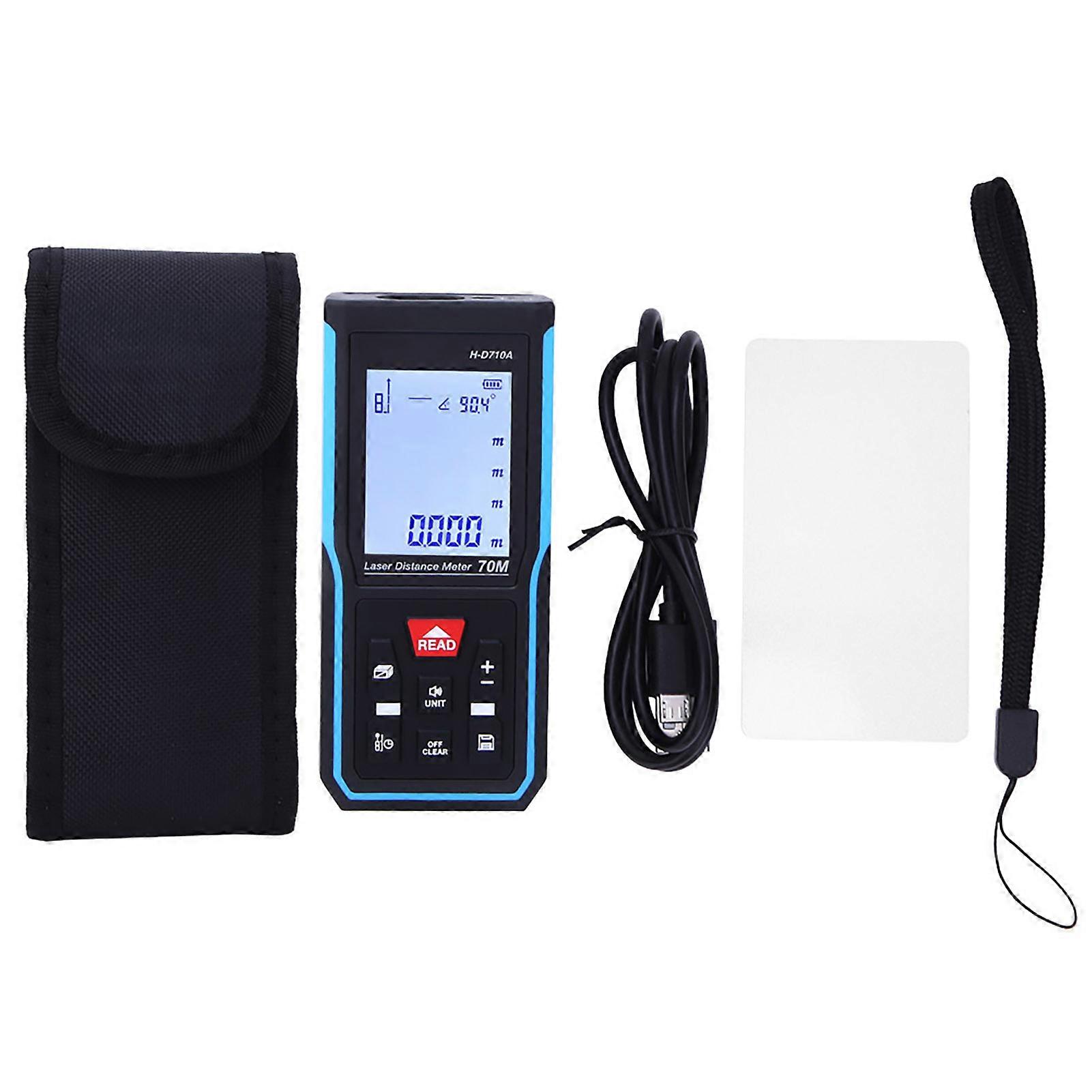 H D510a H D710a H D100/H D120A Digital Handheld Laser Distance Measure Meter Rangefinder Instrument(H D710A 70m)