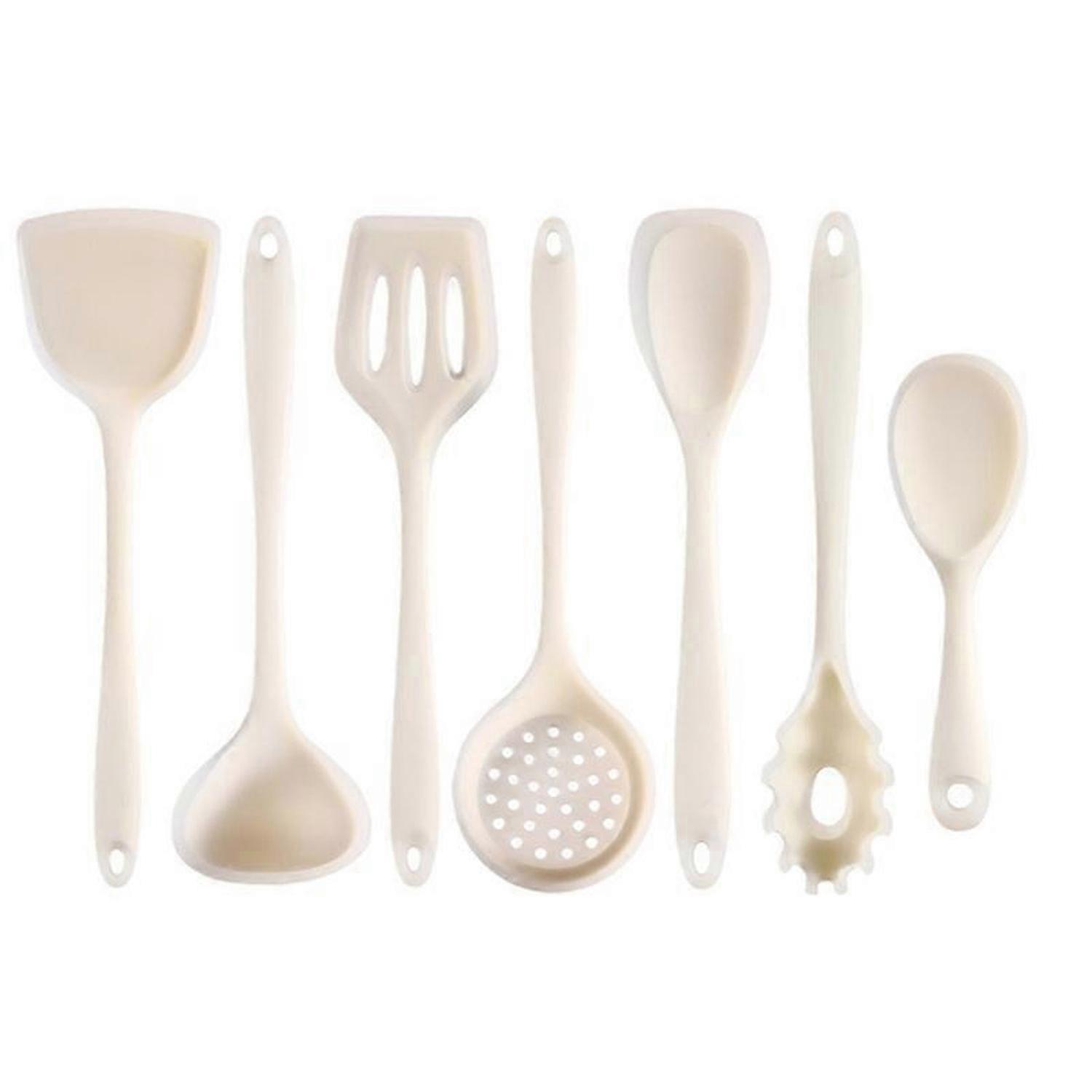 7 Pc Non Stick Silicone Utensil Set