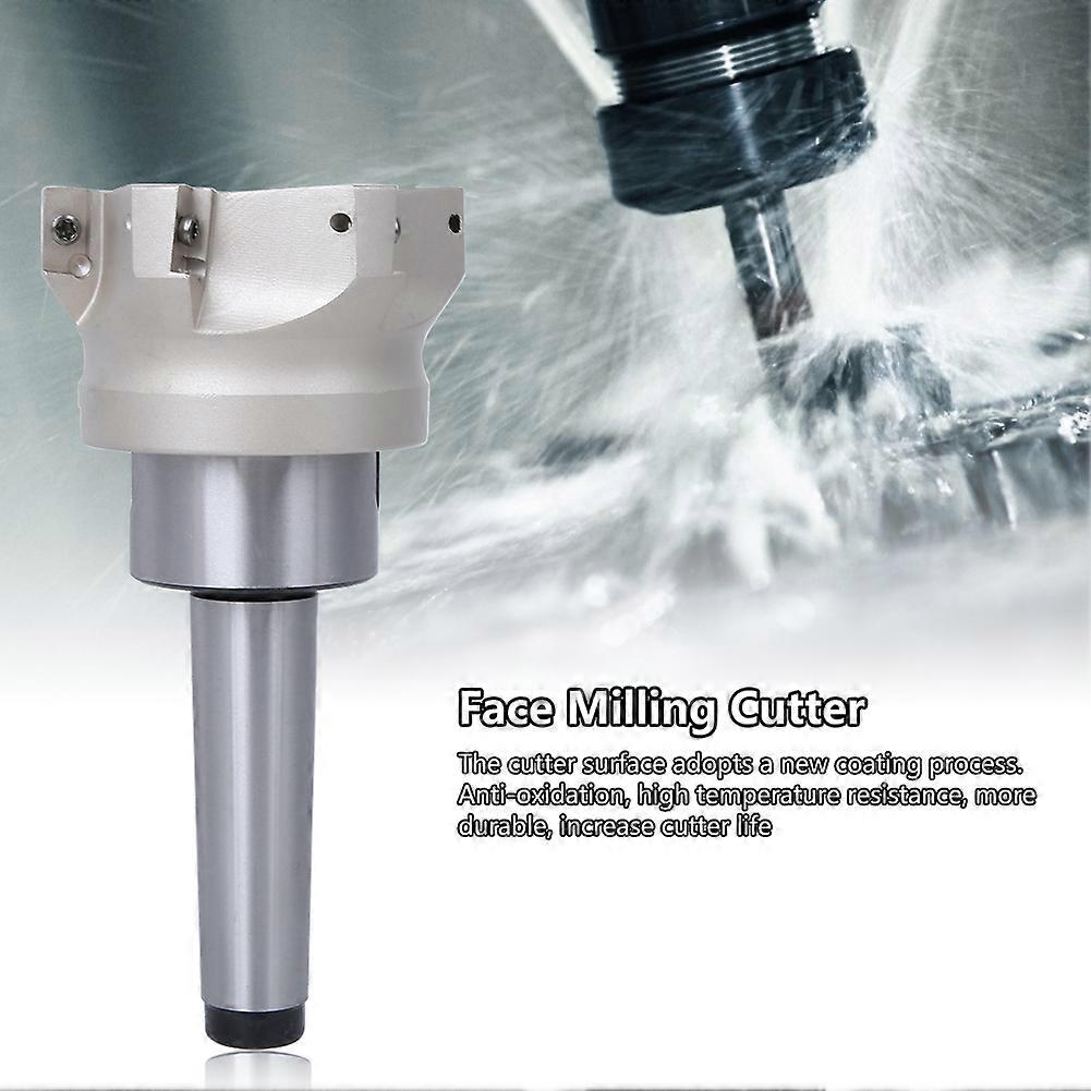 MTB3 FMB27 Collet Chuck Holder M12 with 80mm BAP400R Cutter + 6 APMT1604 Inserts