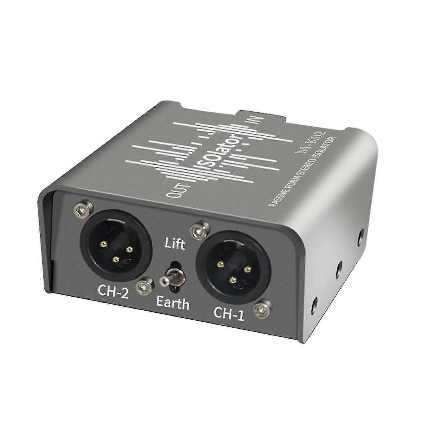 2 Way XLR Audio Fiber Optical Extender Transceiver over SC Fiber Optical Cable 2 CH XLR Balanced Aud