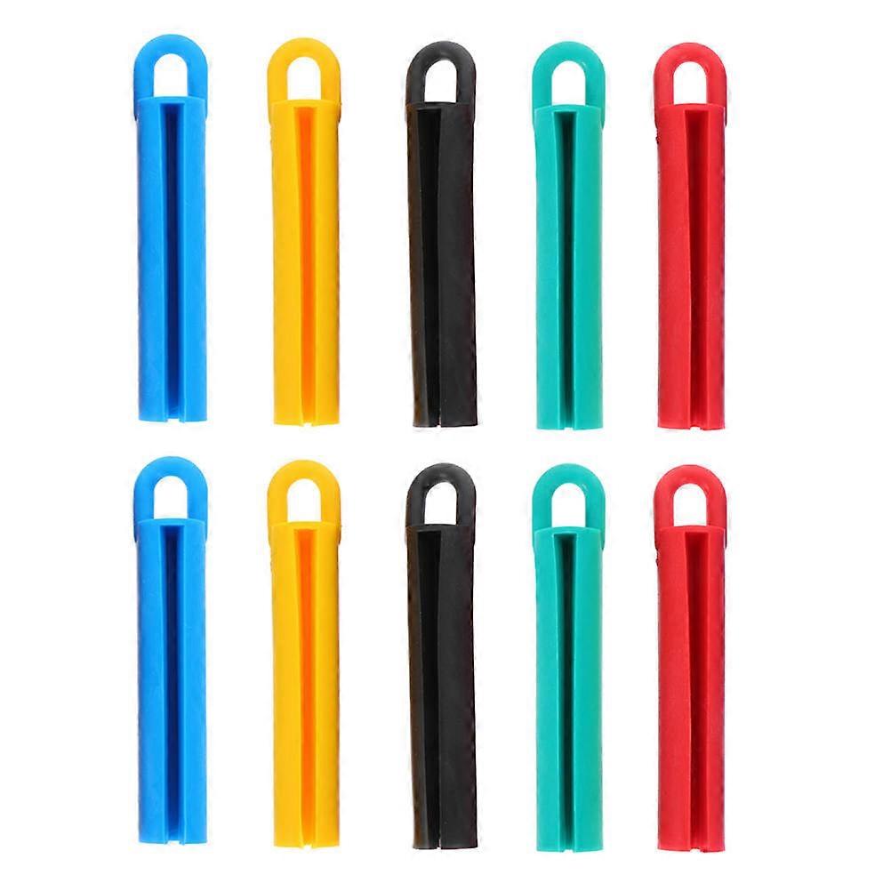 Billiard Cue Hangers Supple Hanging Protectors with Cue Storage 10Pcs