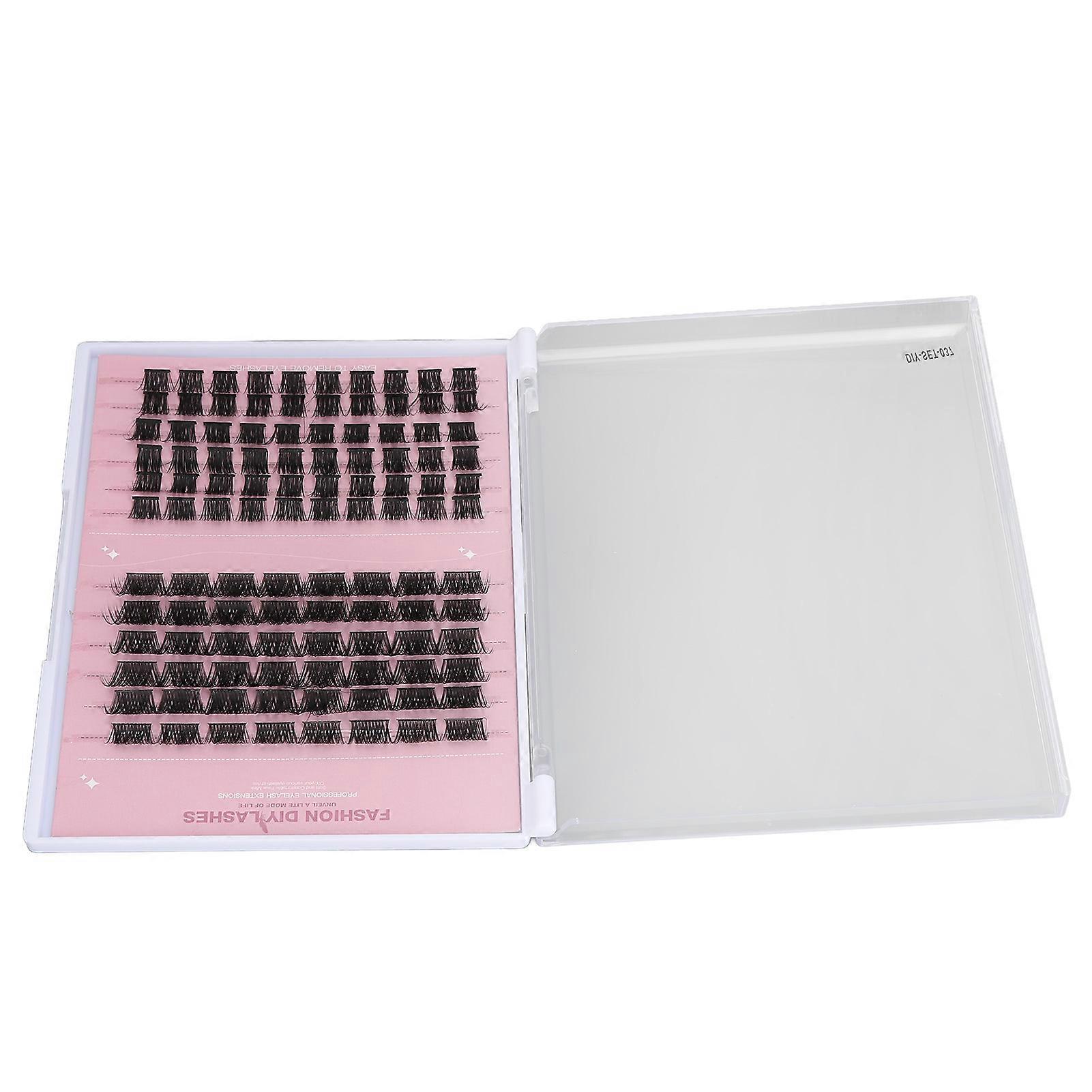 False Eyelash Kit 108 Cluster, 8ml Adhesive, 8-16mm Lashes