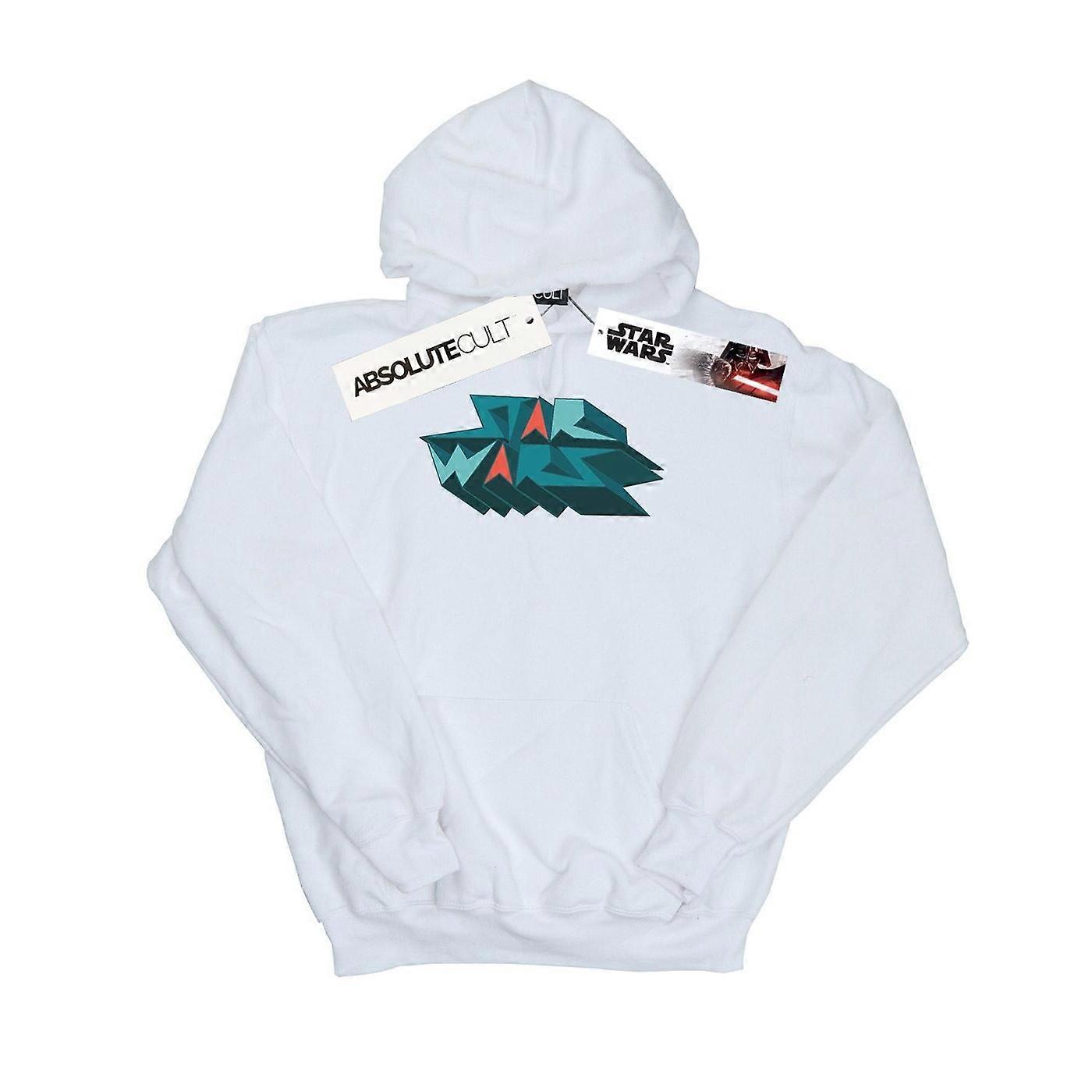 Star Wars Gutter Edgy Blokk Logo Hettegenser