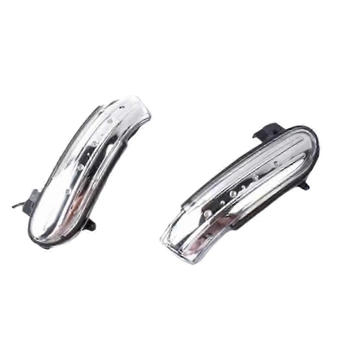 Pair of LED Rearview Mirror Turn Signal Lights for Mercedes SLK R171 W171 Flashing Indicator