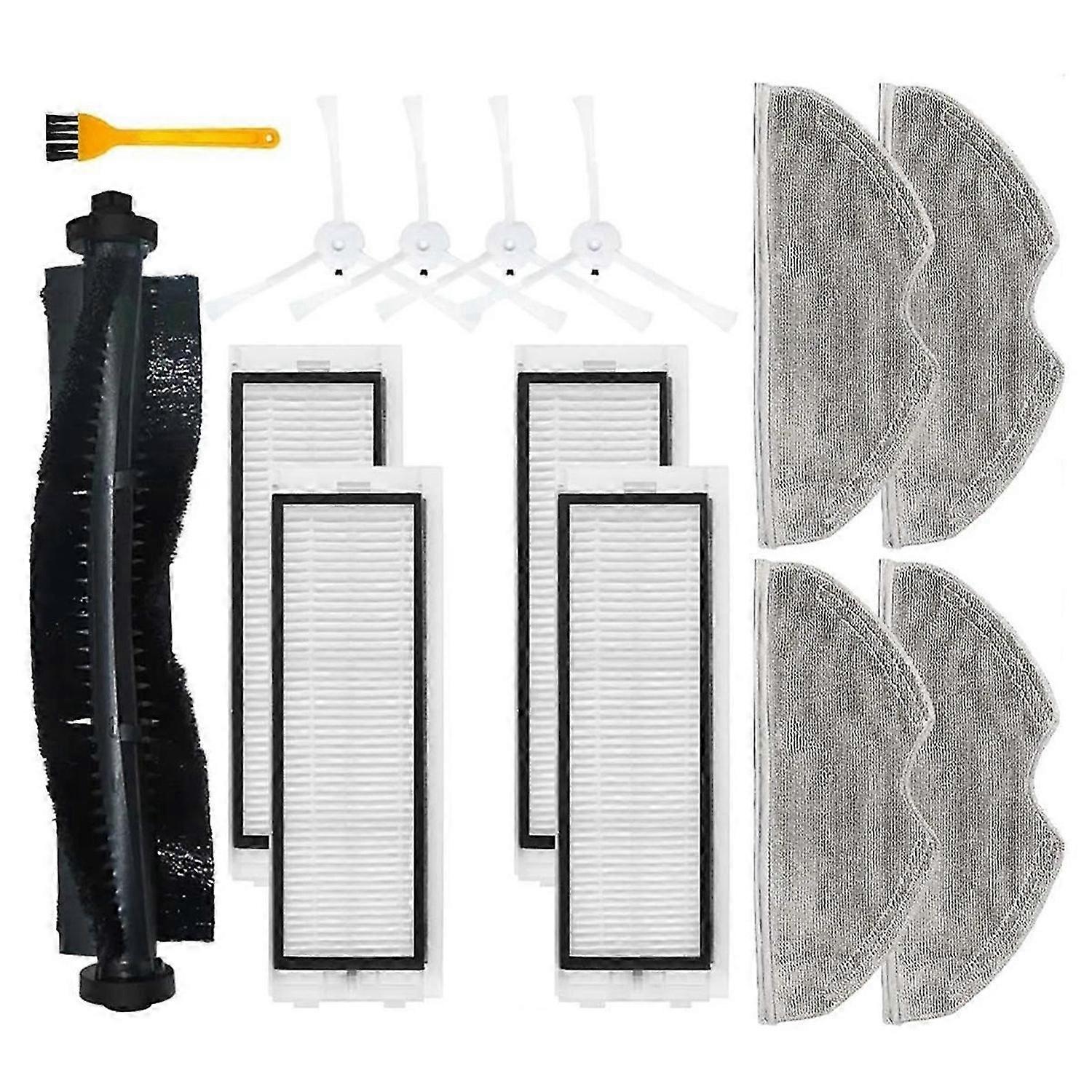 For 360 S5 / S7 / S7 Pro Roller Side Brush Hepa Filter Mop Cloths