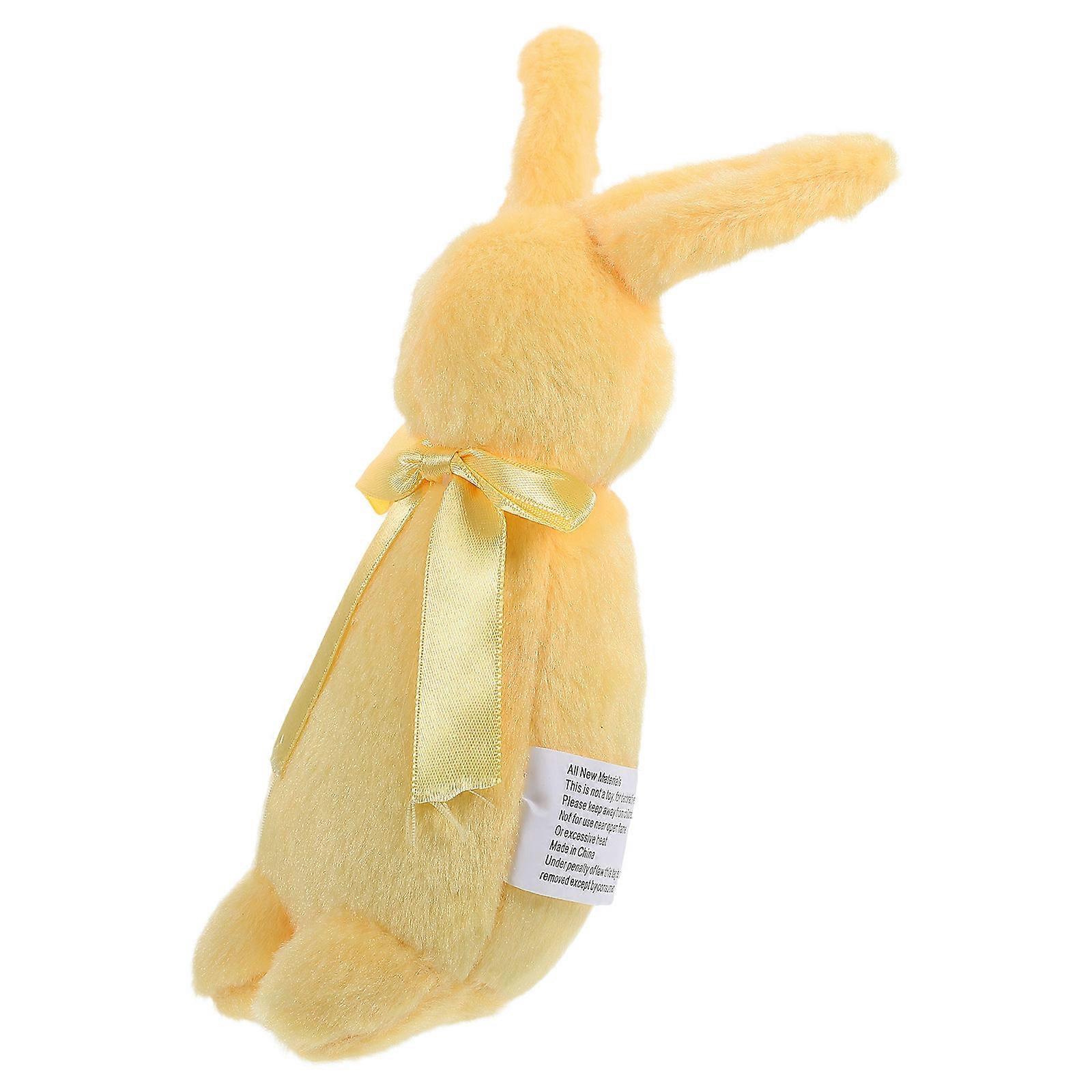 Stuffed Easter Bunny Cartoon Plush Rabbit for Decoration 5Pcs
