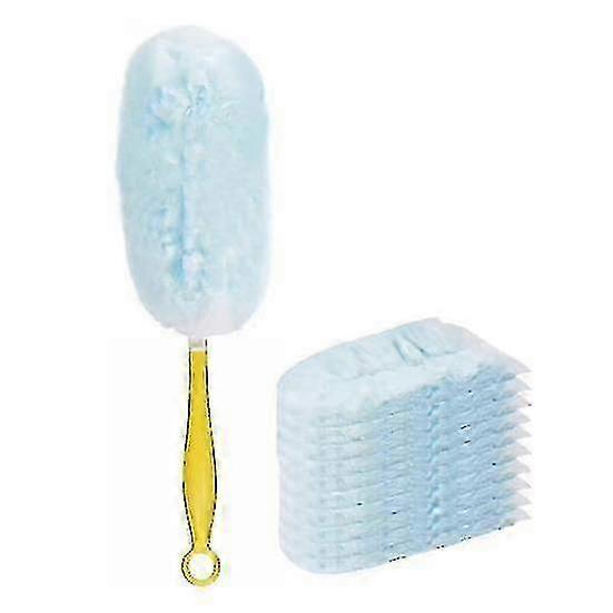 Yousheng 10Pcs Electrostatic Dust Duster Versatile Compatibility Dust Attraction Tool Heavy-duty 360-degree Cleaning Duster New Arrival