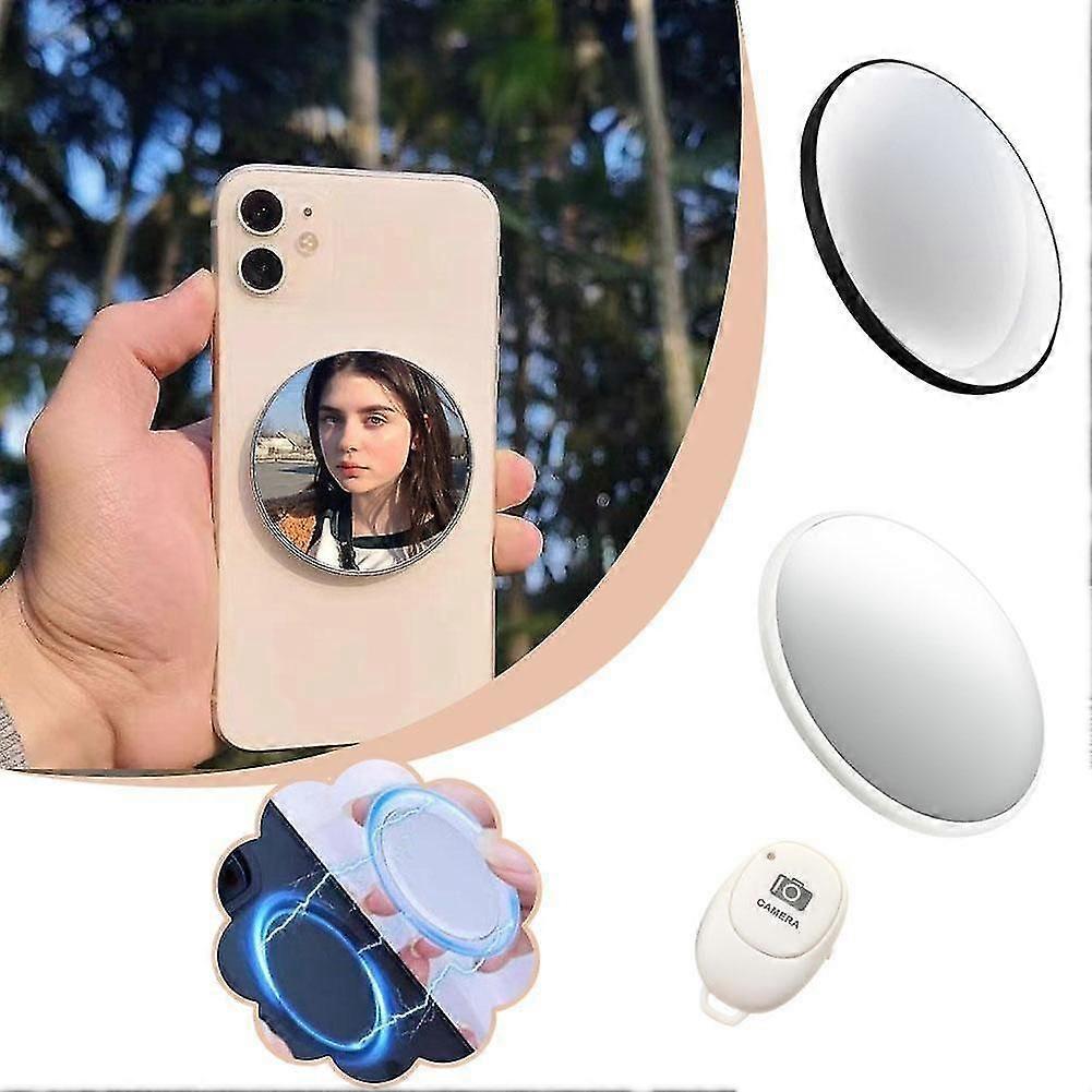 Magnetic Selfie Mirror for Back Camera Slim Cell Phone Convex Mirror for Magsafe